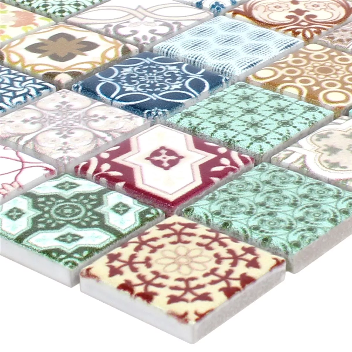 Mosaikfliesen Keramik Dia Retro