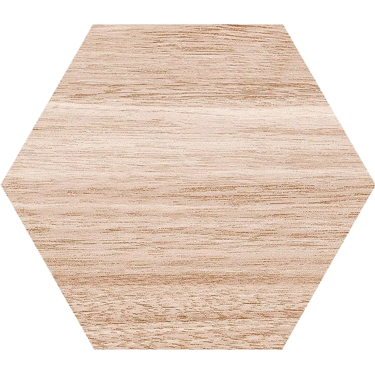 Feinsteinzeug Fliesen Hexwood Hexagon Beige 22,5 x 25,9cm