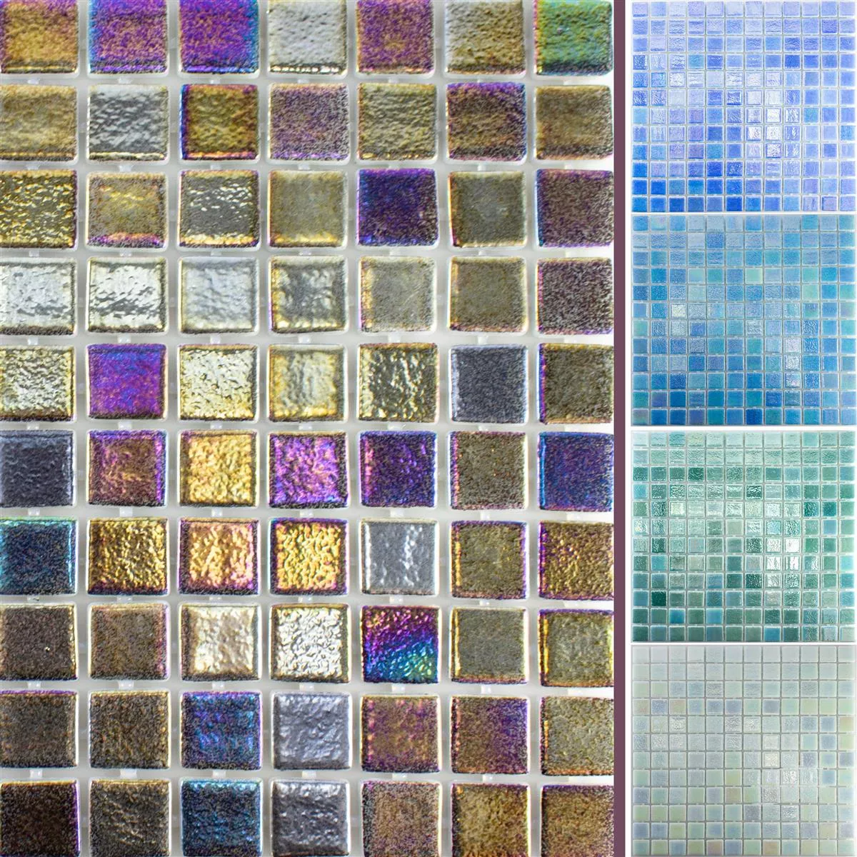 Muster von Glas Schwimmbad Pool Mosaik McNeal