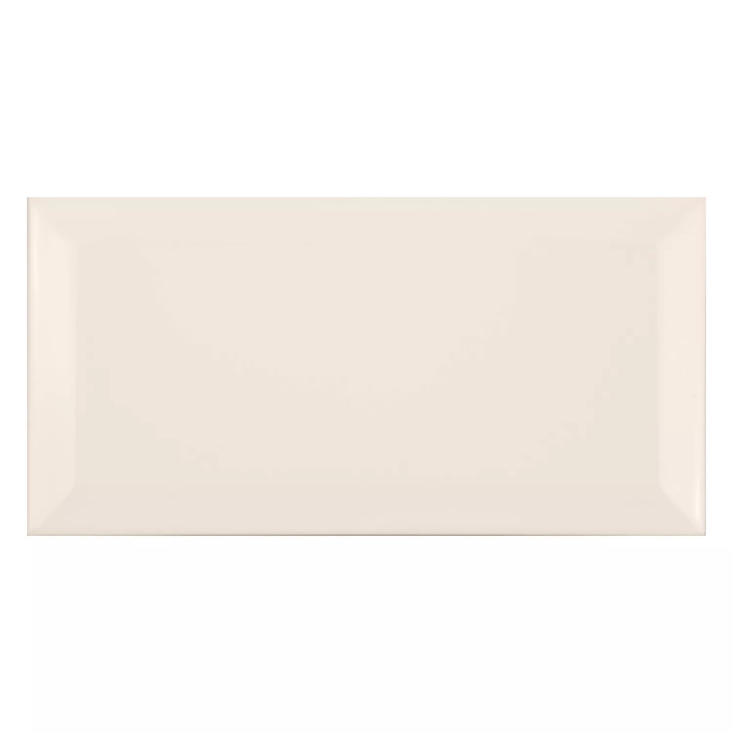 Metrofliese Beige Matt 10x20 cm Facette Jasper Marfil