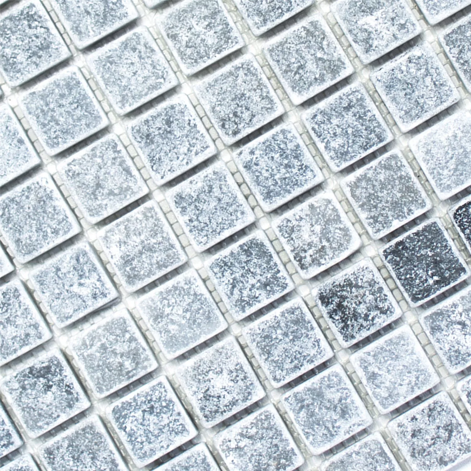 Marmor Mosaikfliesen Bardiglio Schwarz Grau 23