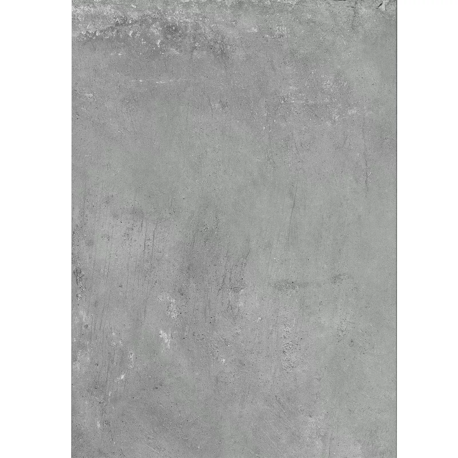 Muster Terrassenplatten Zementoptik Berlin Grau 60x120cm