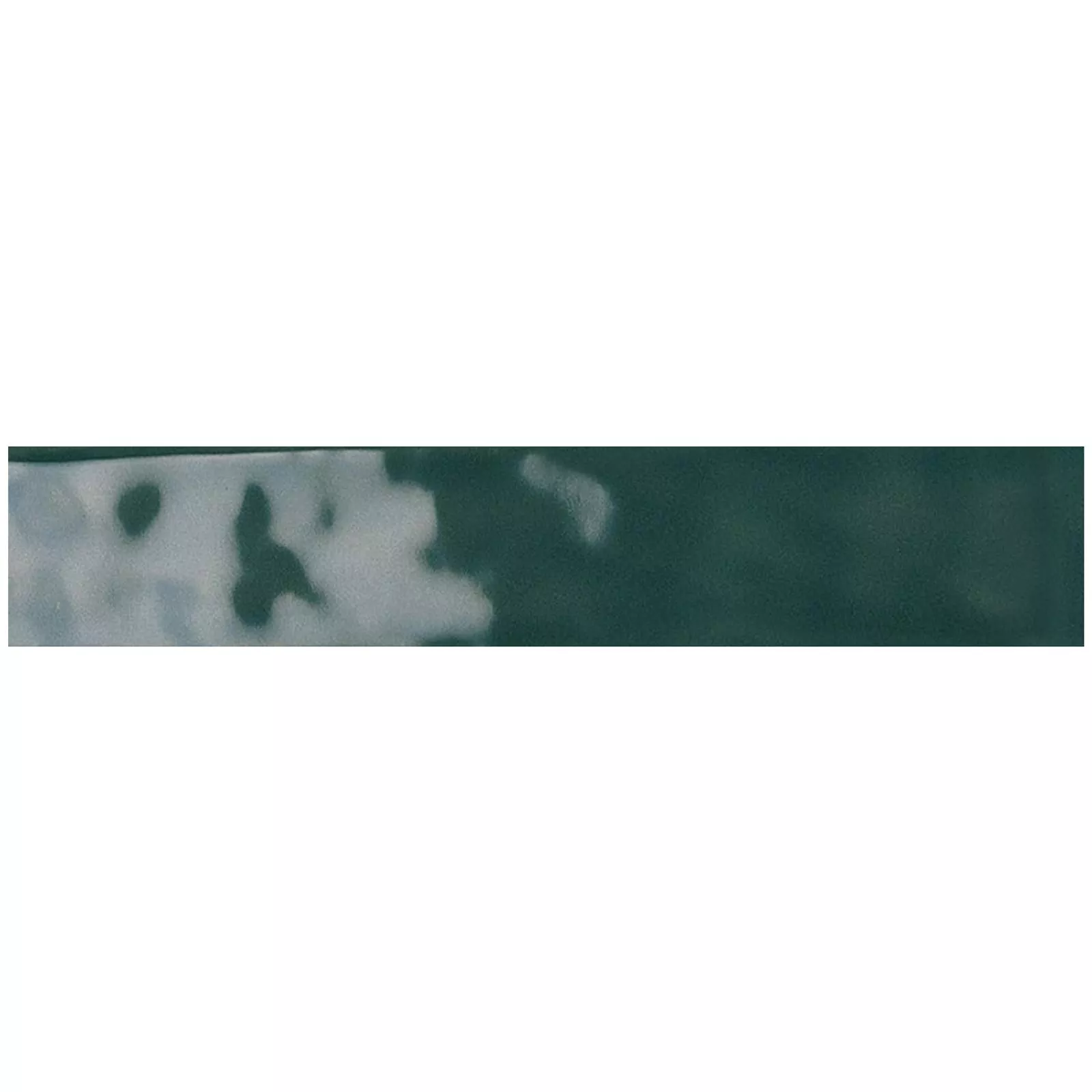 Muster Wandfliesen Montreal Gewellt Dunkelgrün 5x25cm