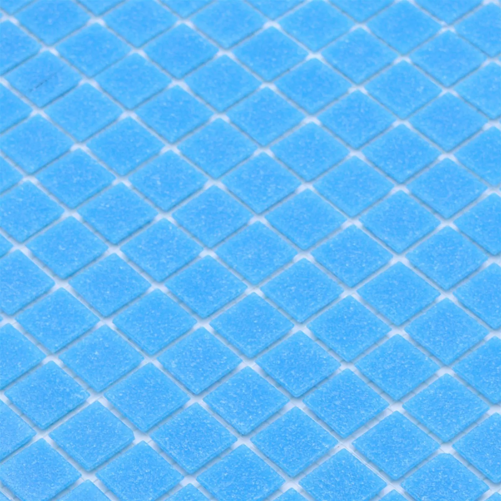 Muster von Schwimmbad Pool Mosaik North Sea Türkis Blau Uni