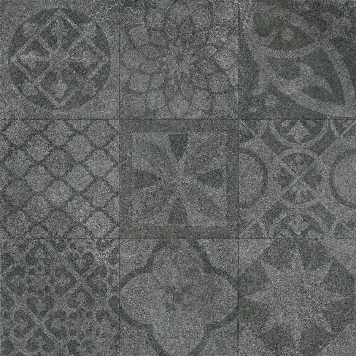 Muster Terrassenplatten Zementoptik Newland Dekor 60x60x3cm