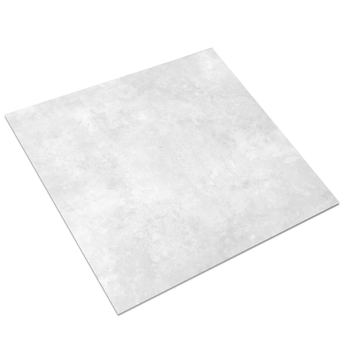 Muster Bodenfliese Illusion Metalloptik Lappato Weiß 60x60cm