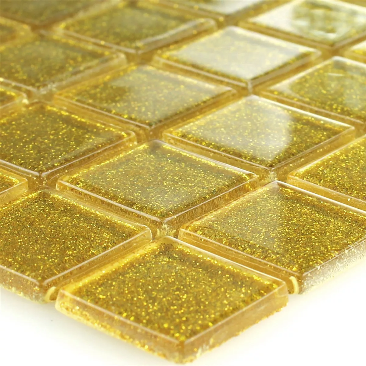 Glasmosaik Fliesen Wichita Gold Glitzer Glasmosaik Fliesen Wichita Gold Glitzer