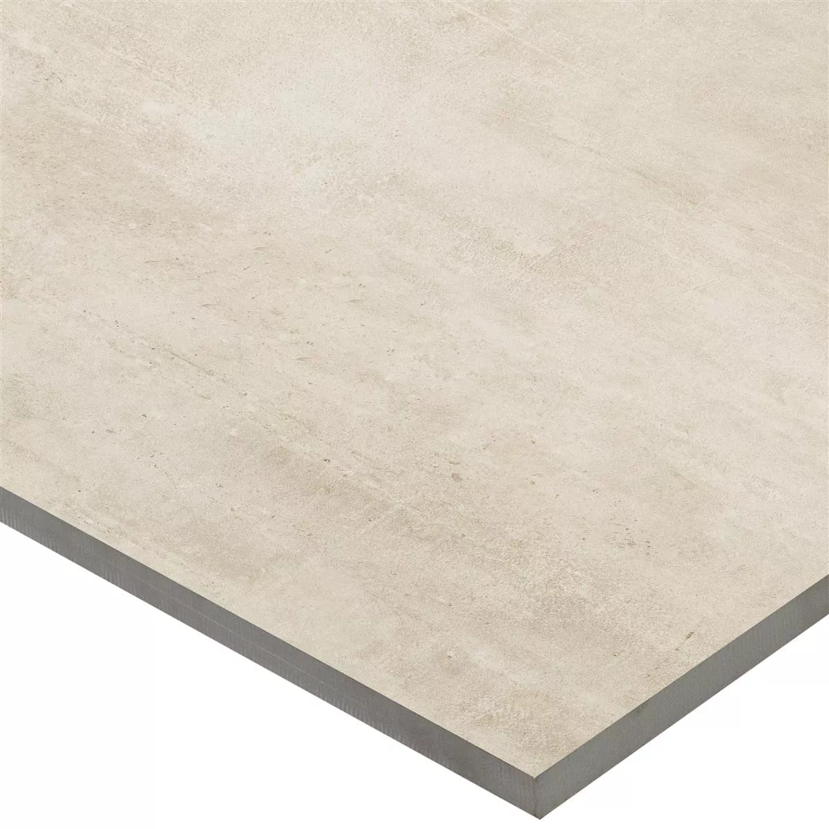 Muster von Bodenfliesen Assos Betonoptik R10/B Beige 60x60cm