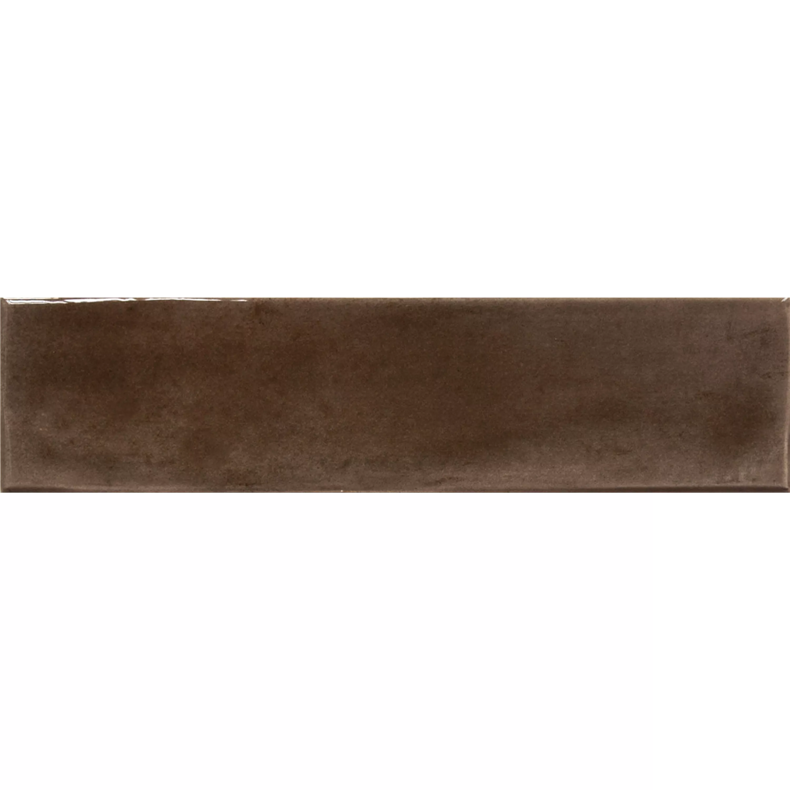 Wandfliesen Conway Gewellt 7,5x30cm Dunkelbraun Wandfliesen Conway Gewellt 7,5x30cm Dunkelbraun