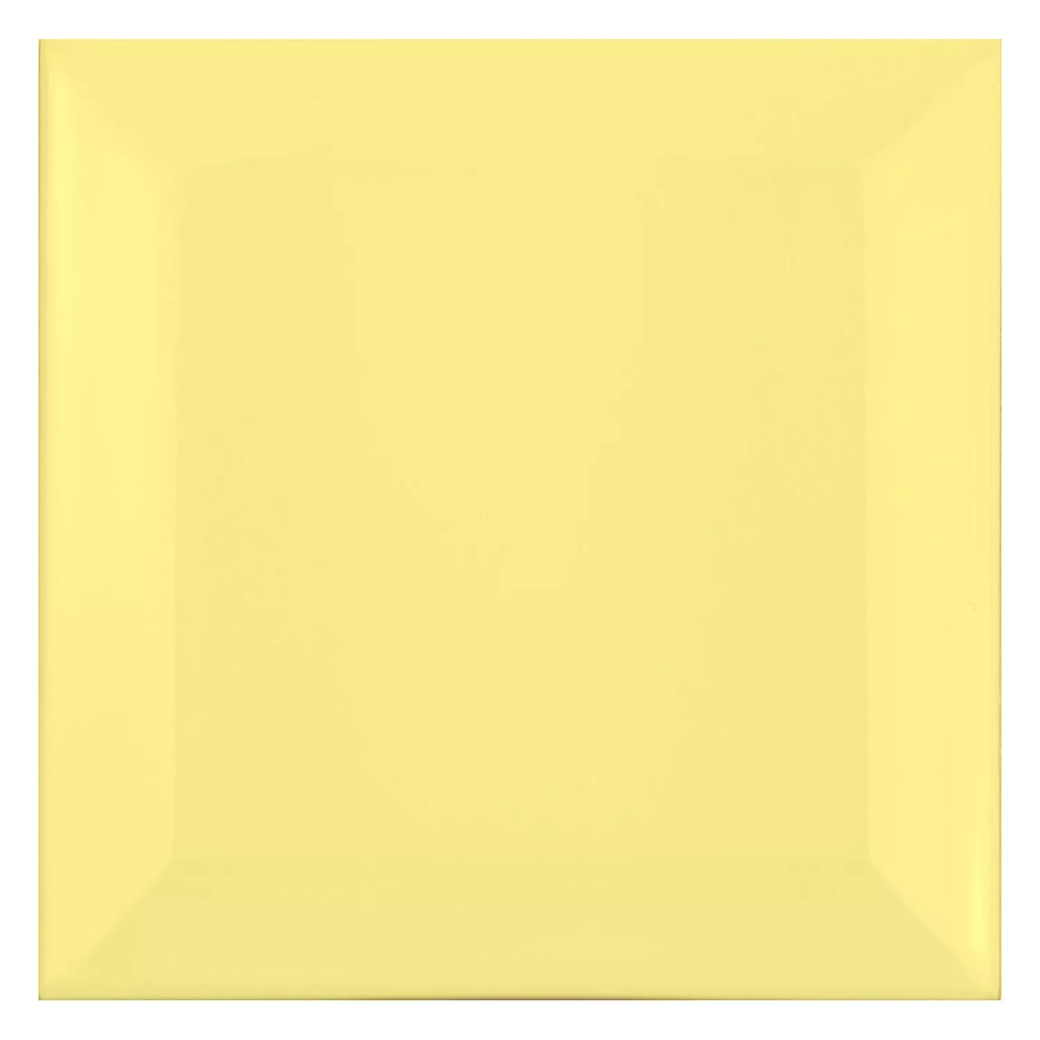Metrofliese Gelb Matt 10x10 cm Facette Catarina Amarillo