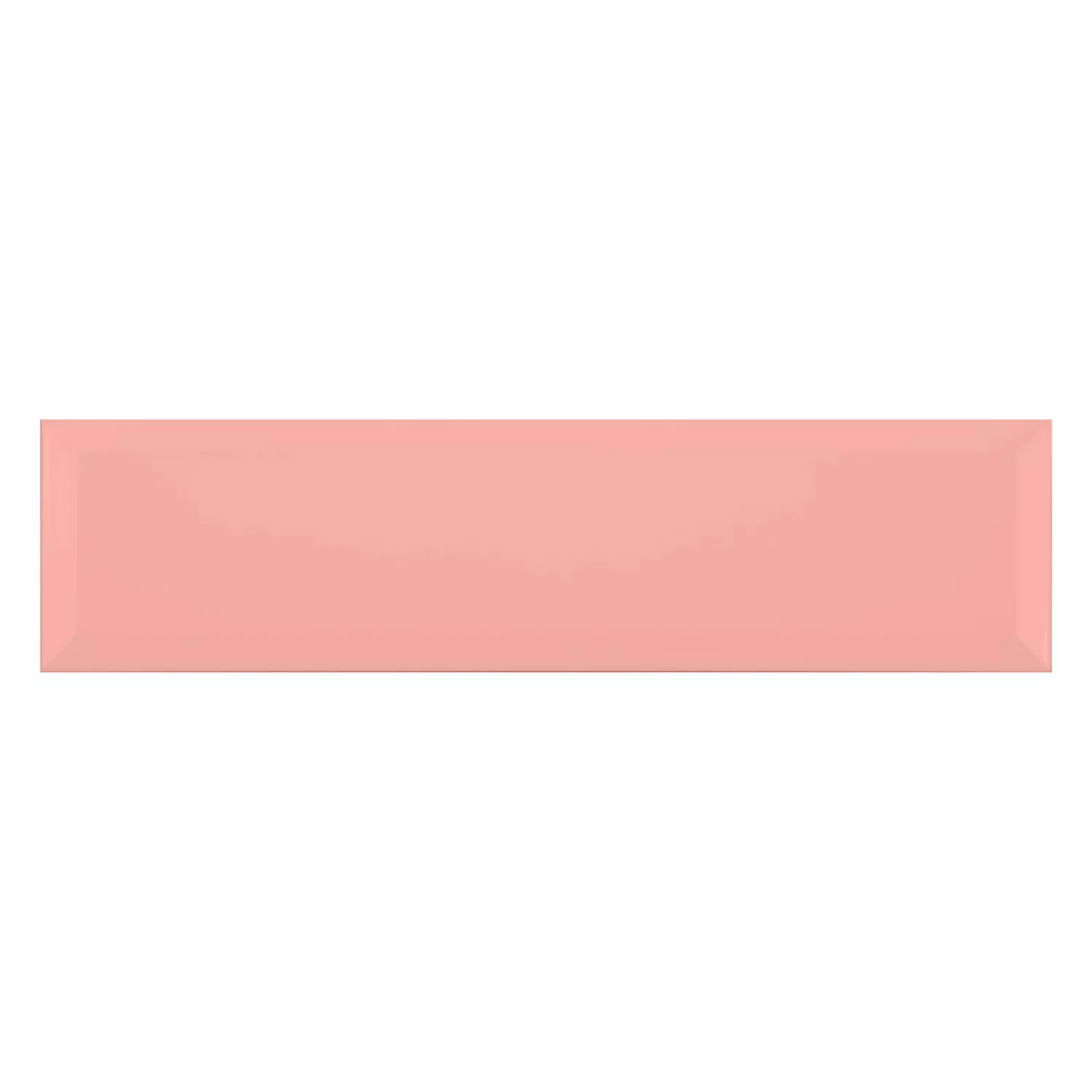 Metrofliese Rosa Matt 7,5x30 cm Facette Freiberg Rosa
