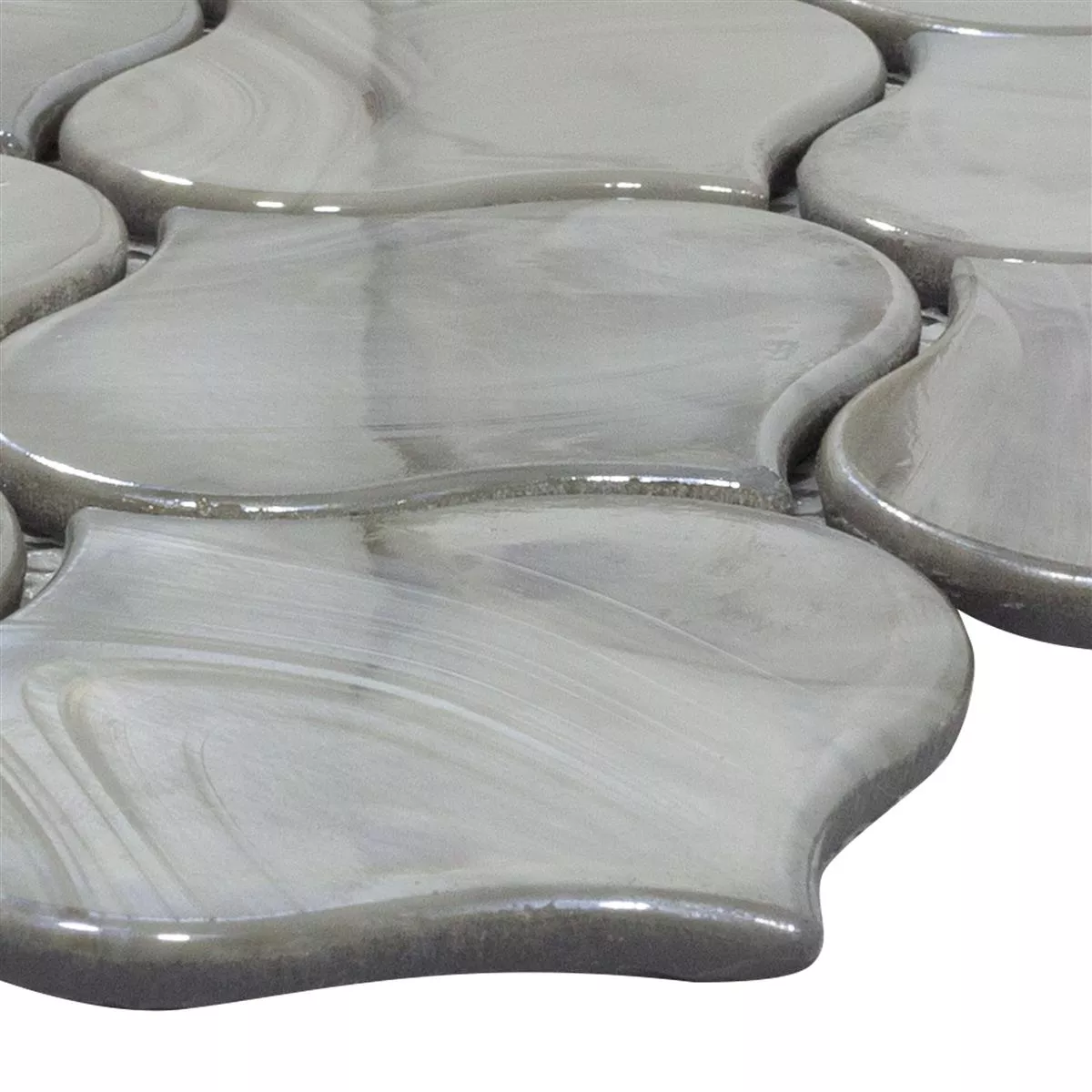 Glasmosaik Fliesen Andalucia Arabesque Grau Glasmosaik Fliesen Andalucia Arabesque Grau