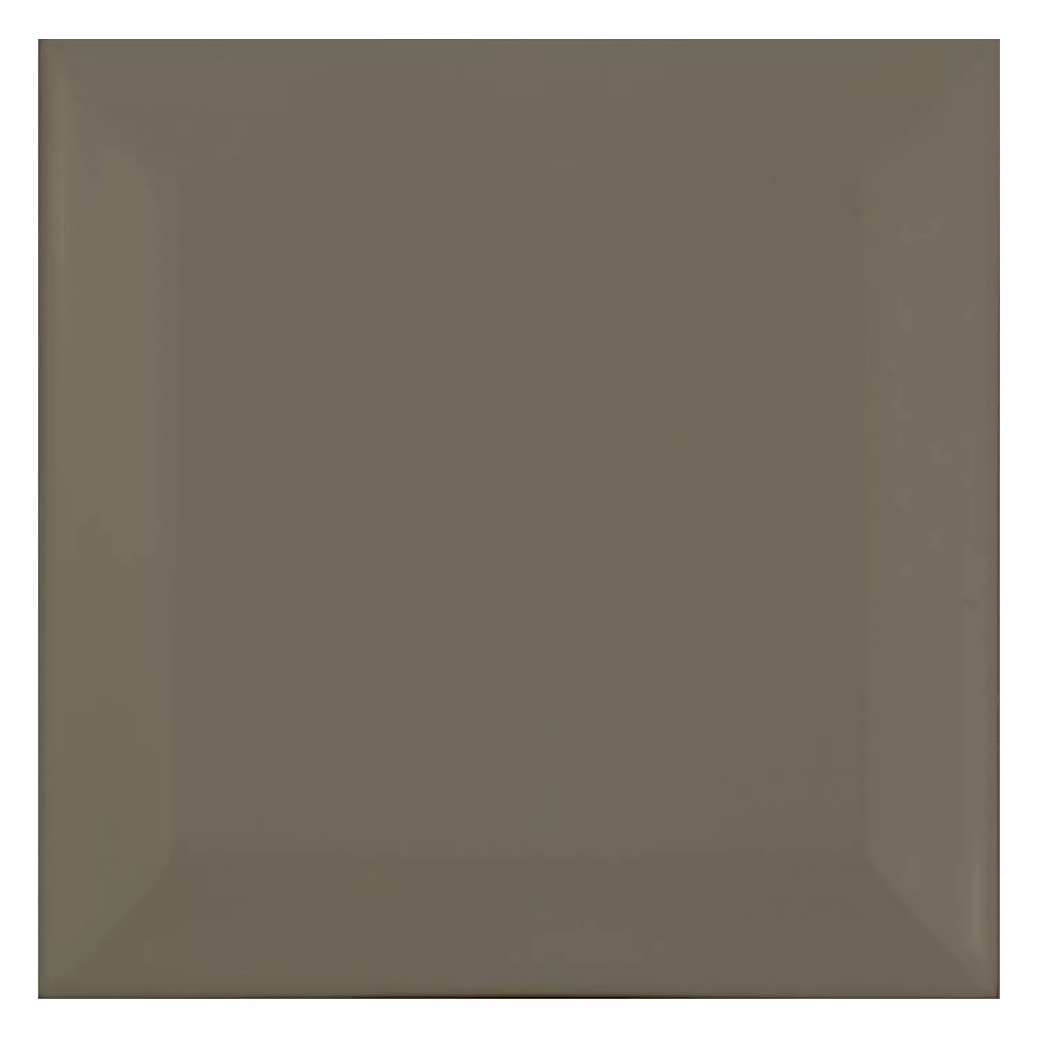Metrofliese Grau Matt 10x10 cm Facette Catarina Dark Grey
