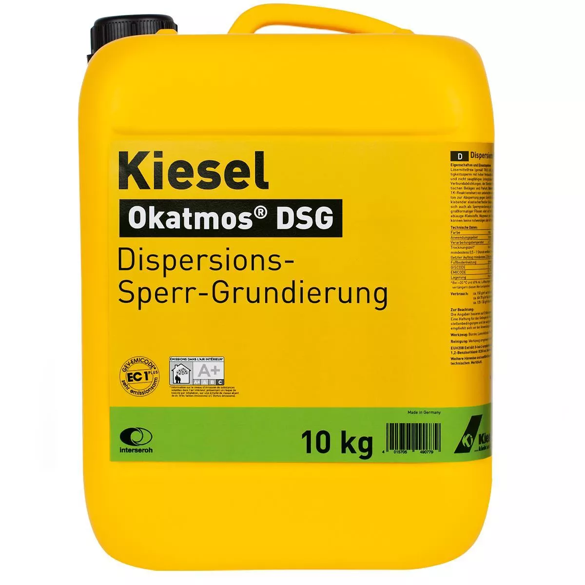 Dispersion Grundierung Kiesel Okatmos DSG 10 kg