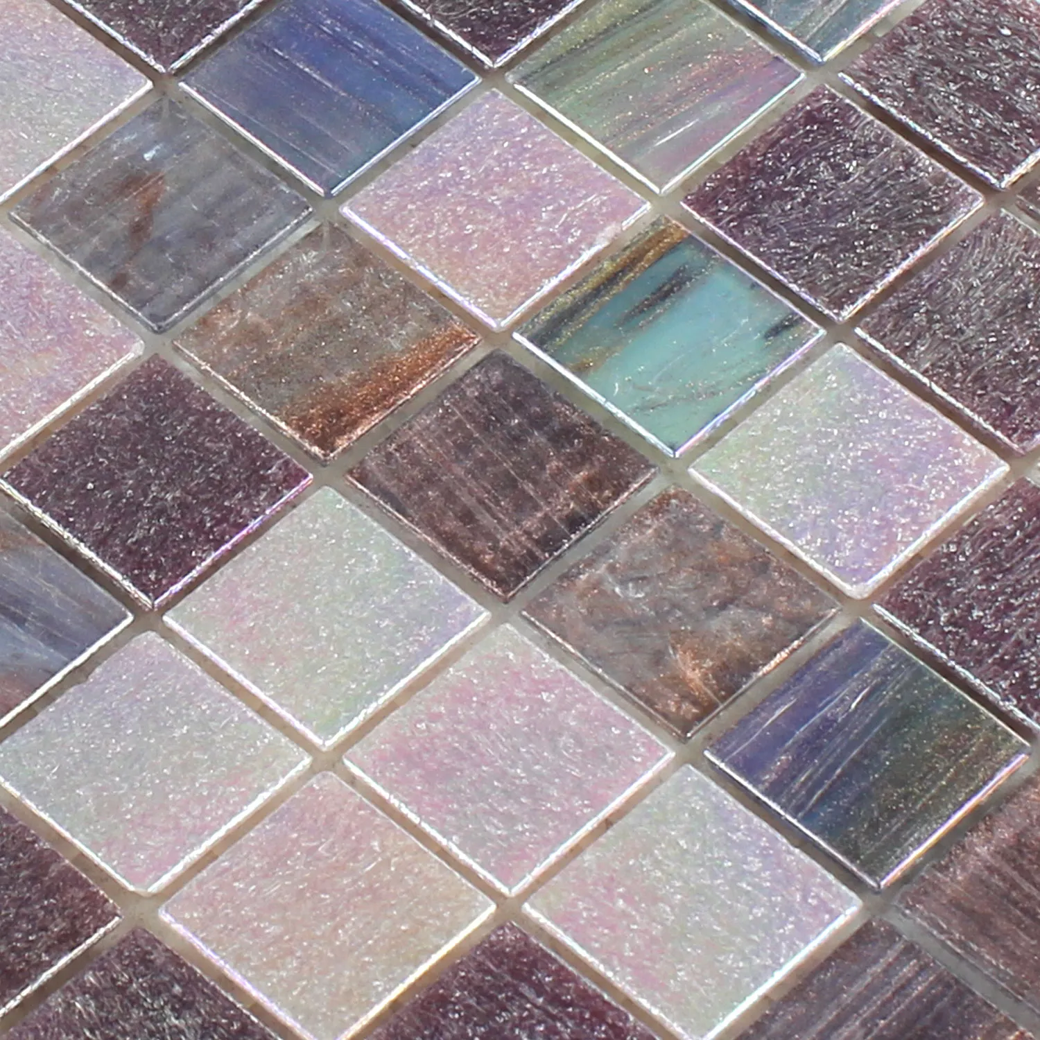 Mosaikfliesen Trend-Vi Recycling Glas Happyness