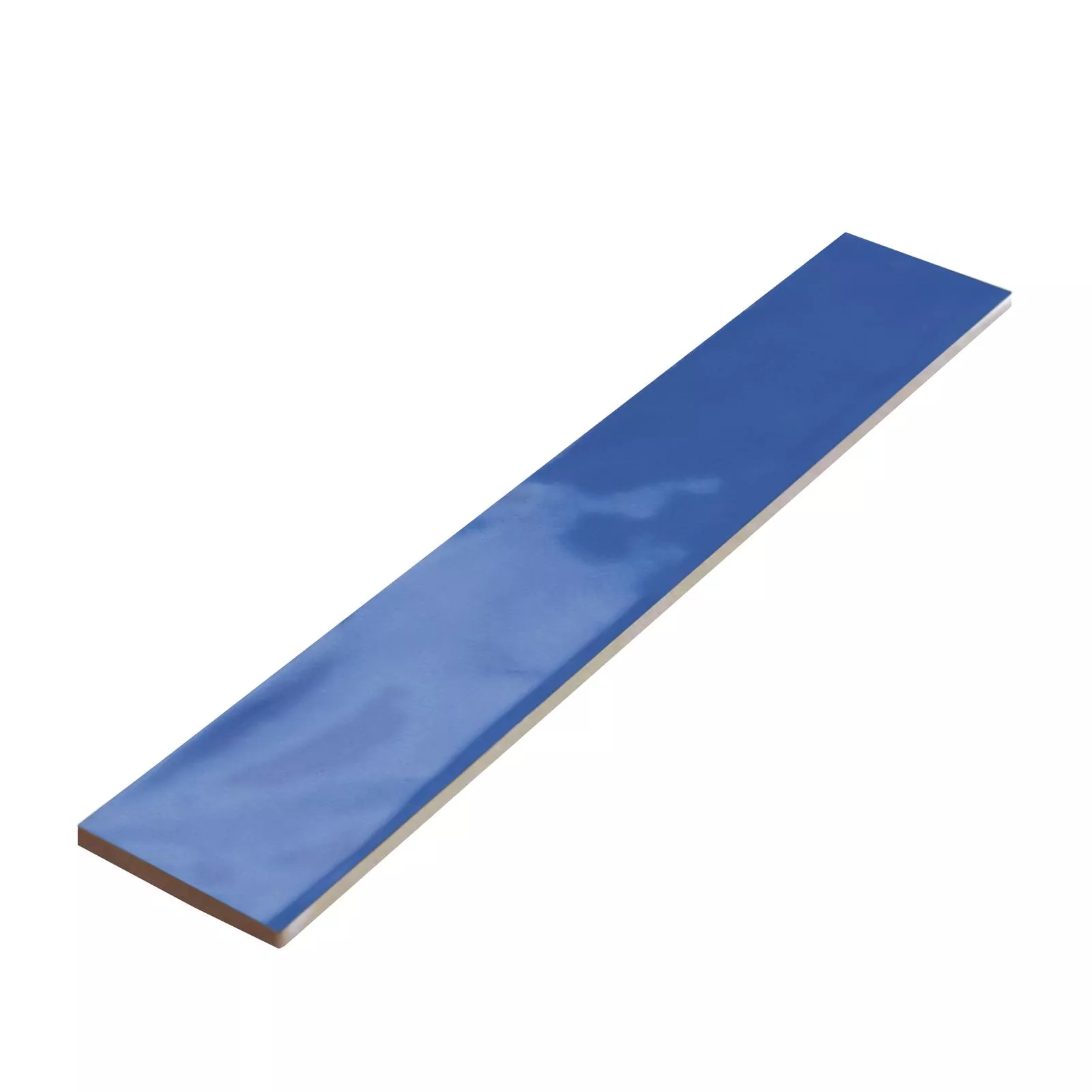 Muster Wandfliesen Montreal Gewellt Marineblau 5x25cm