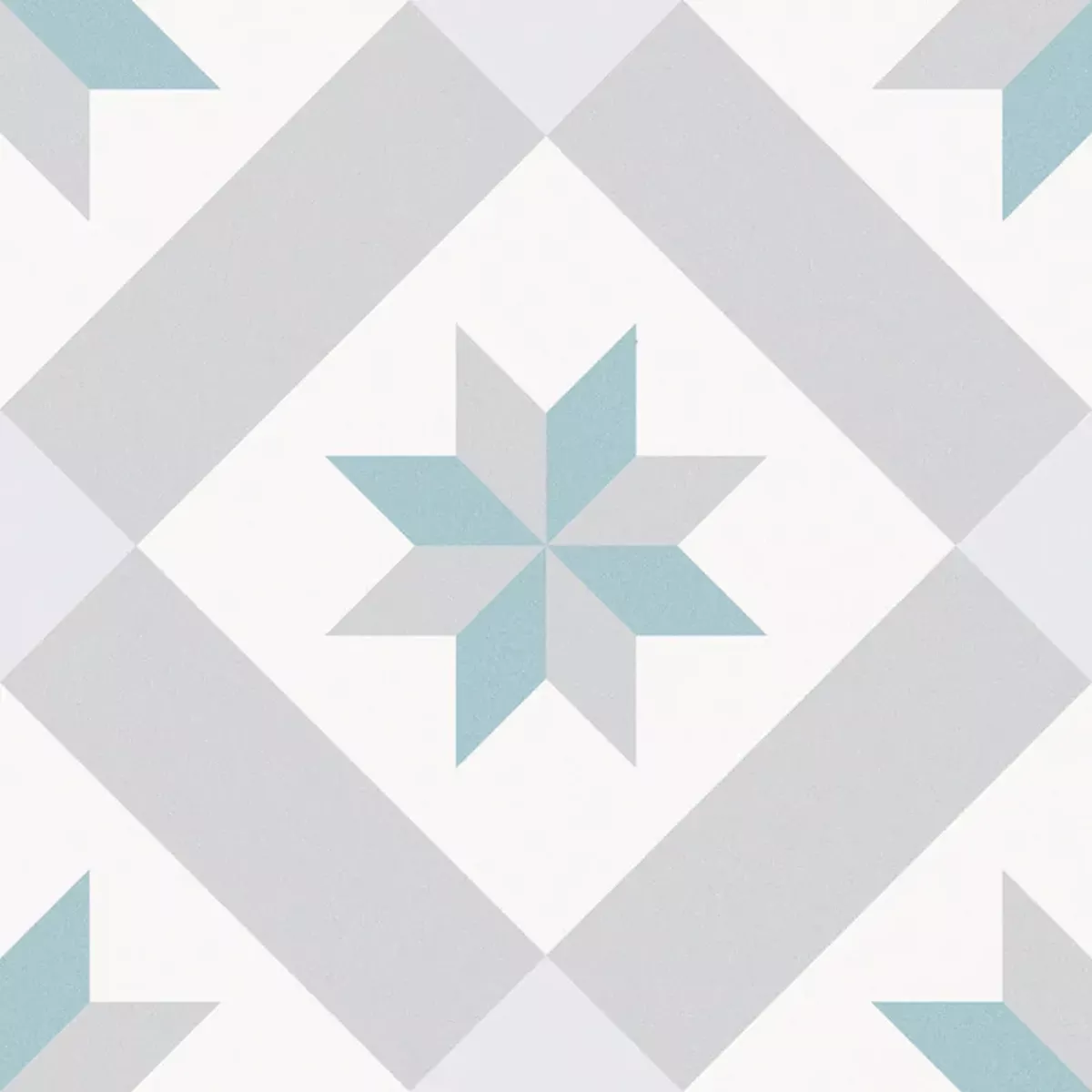 Atlantica Dali Blau Grau Weiß 25x25 cm