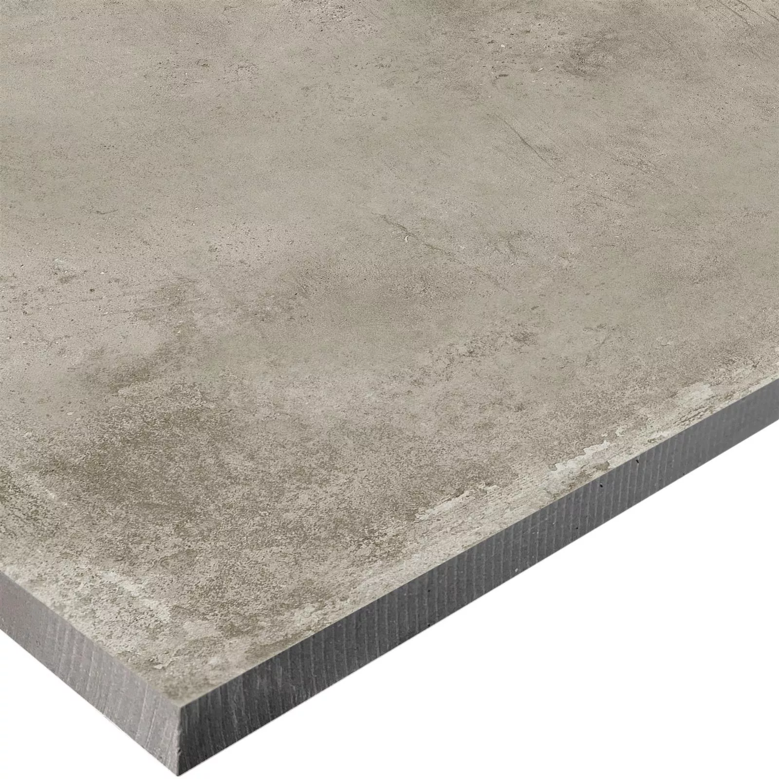 Muster Terrassenplatten Zementoptik Berlin Beige 100x100cm