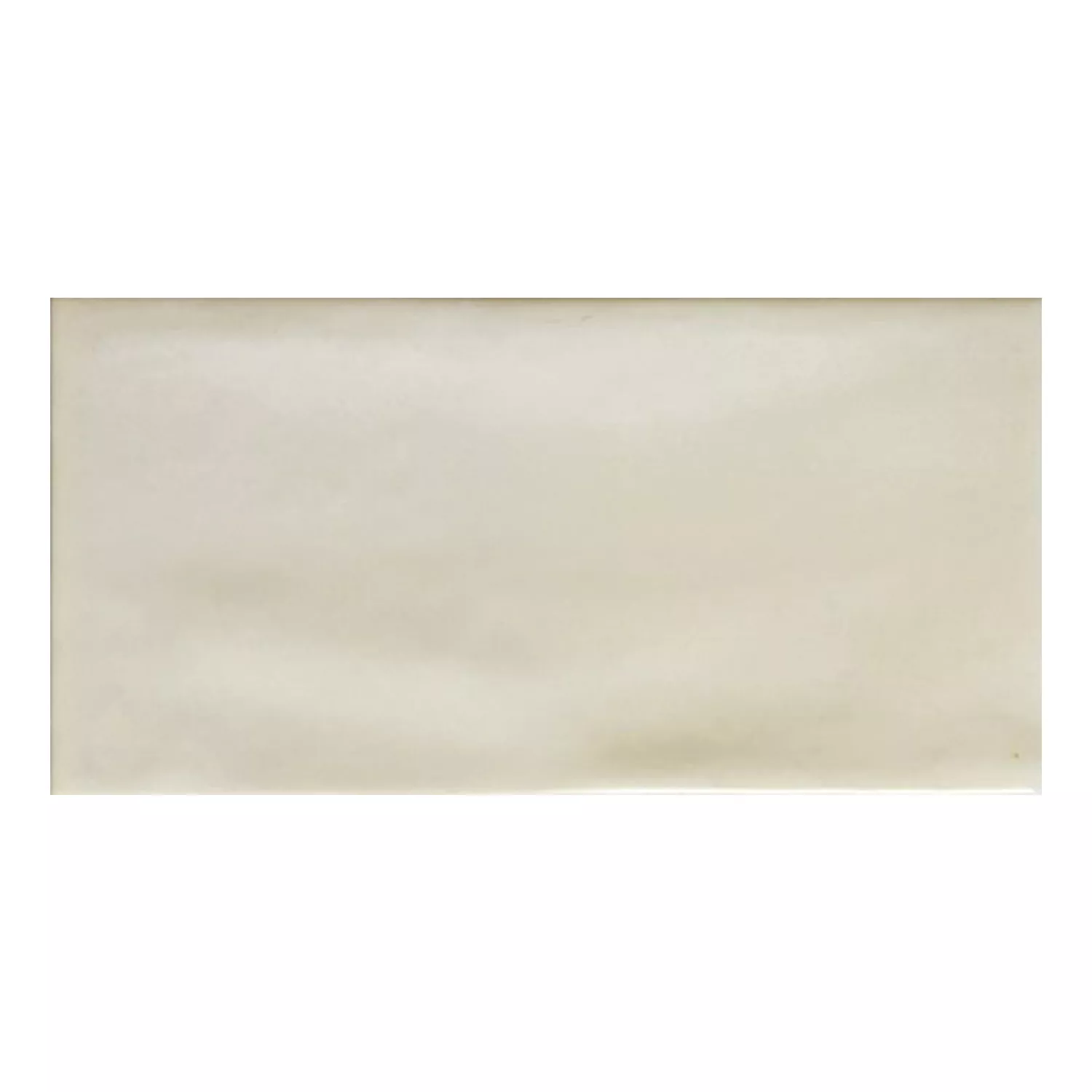 Celaya Beige Glänzend Rustikal 7,5x15 cm Crema