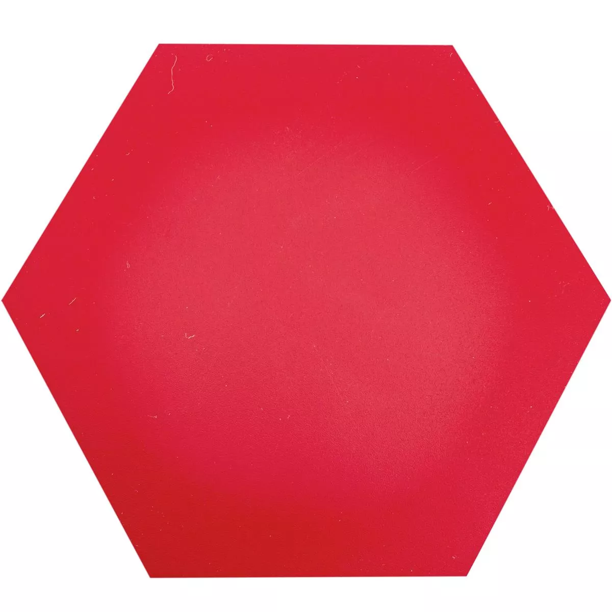 Vinyl Sechseck Wandfliese Century Selbstklebend Rot