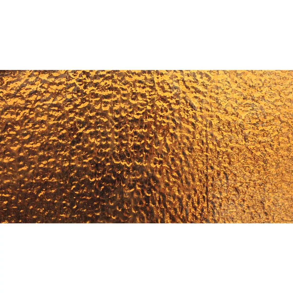 Metro Glas Wandfliese Subway Copper Mirage Corrugated 7,5x15cm