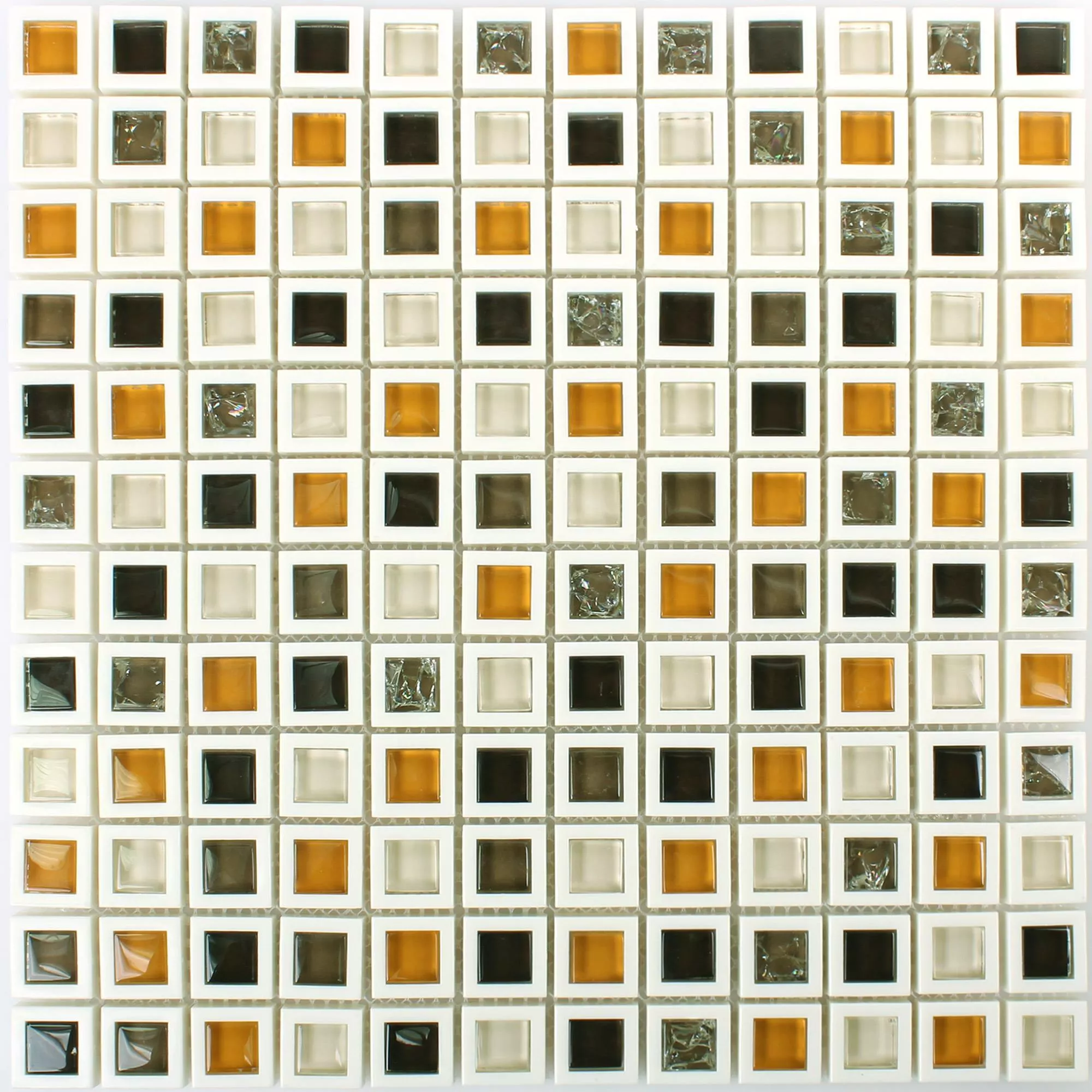 Glas Kunststoff Mosaik Anatolia Braun Glas Kunststoff Mosaik Anatolia Braun