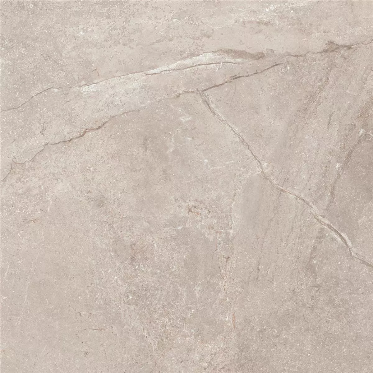 Muster von Bodenfliesen Pangea Marmoroptik Matt Beige 60x60cm