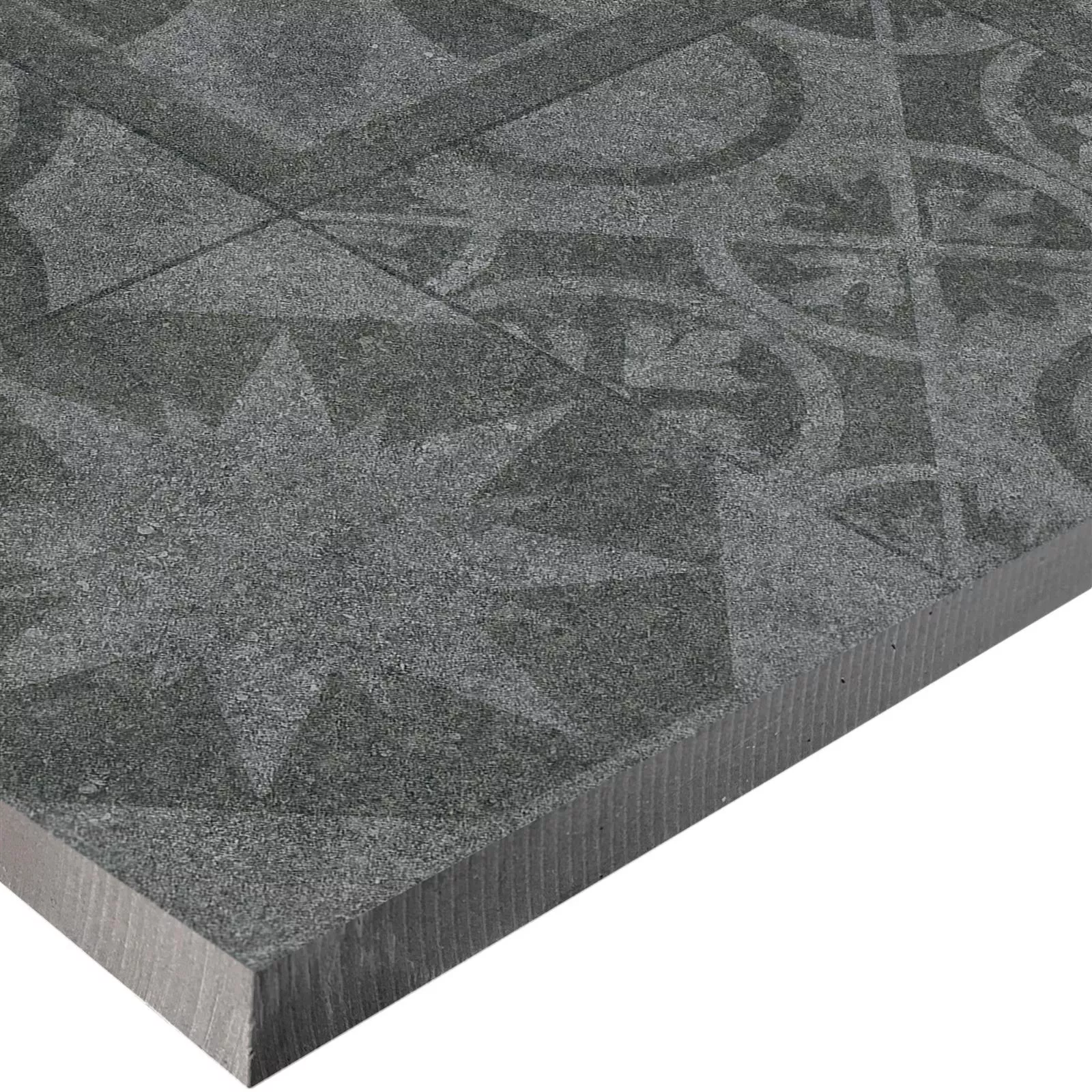 Muster Terrassenplatten Zementoptik Newland Dekor 60x60x3cm