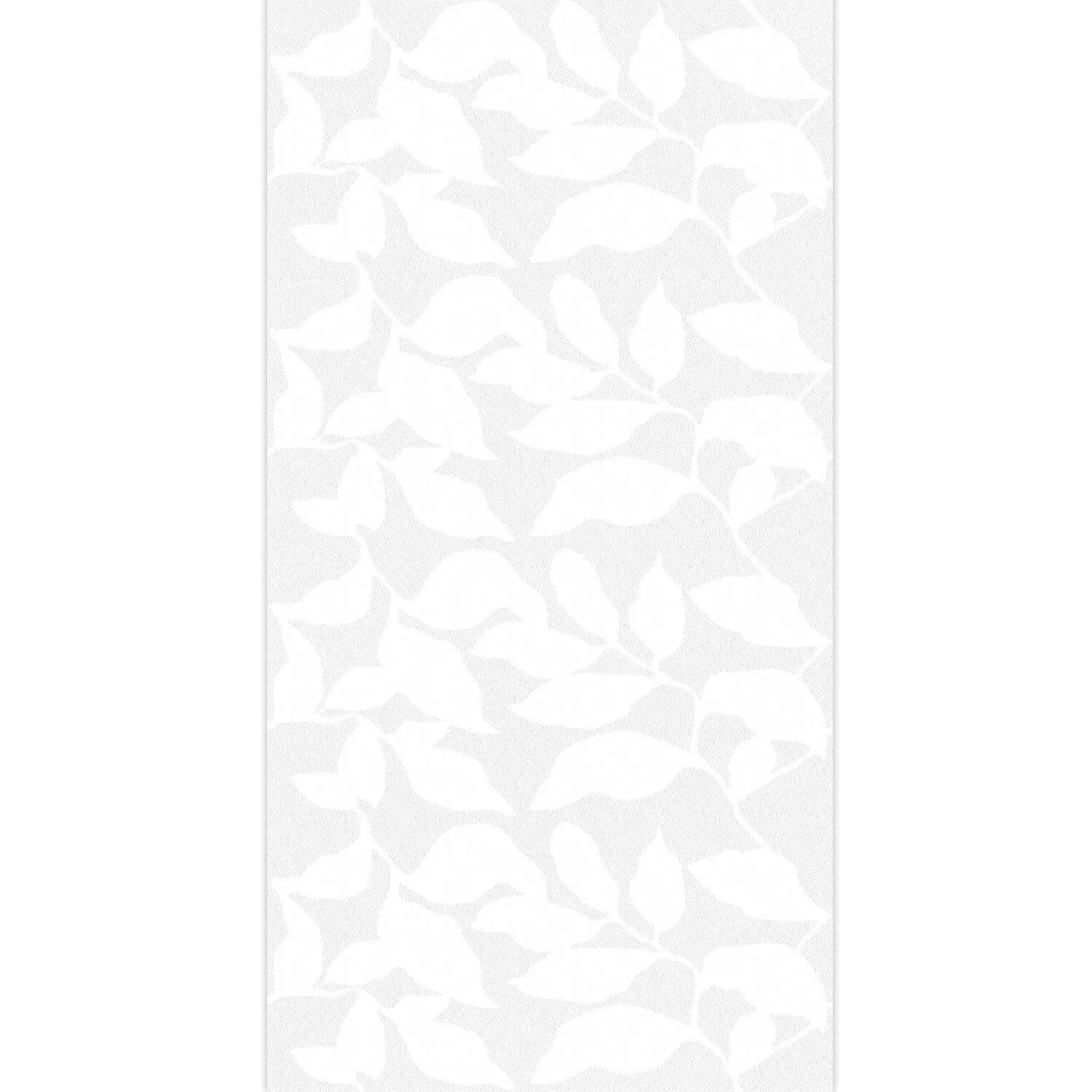 Wandfliesen Vulcano Floral Dekor Rektifiziert Weiss 60x120cm