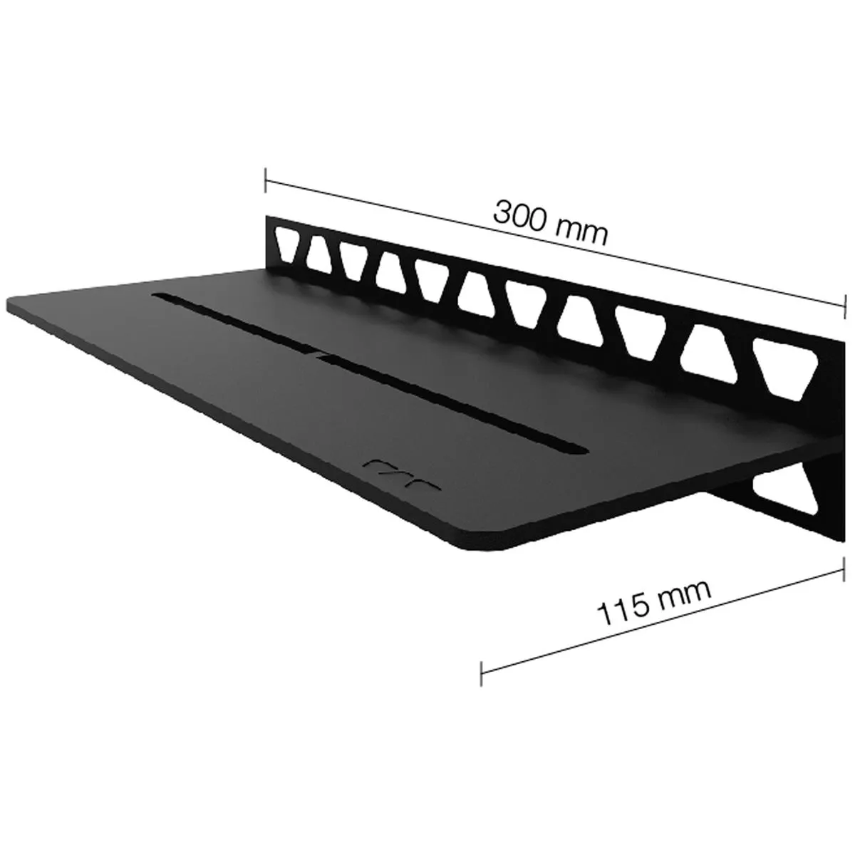 Duschablage Wandablage Schlüter Rechteck 30x11,5cm Pure Graphite