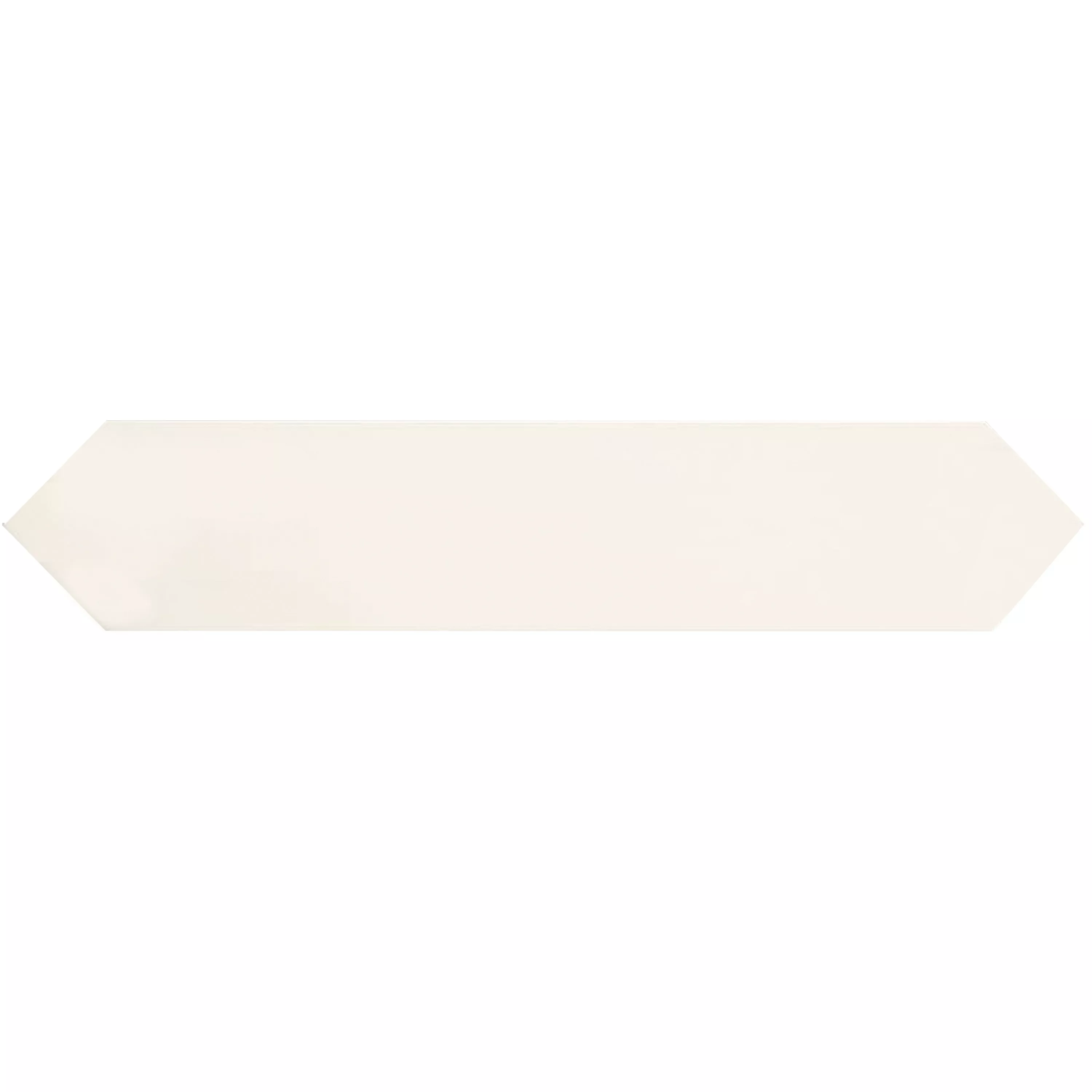 Konstanz Hexagon Ivory Glänzend 6,5x33,2 cm