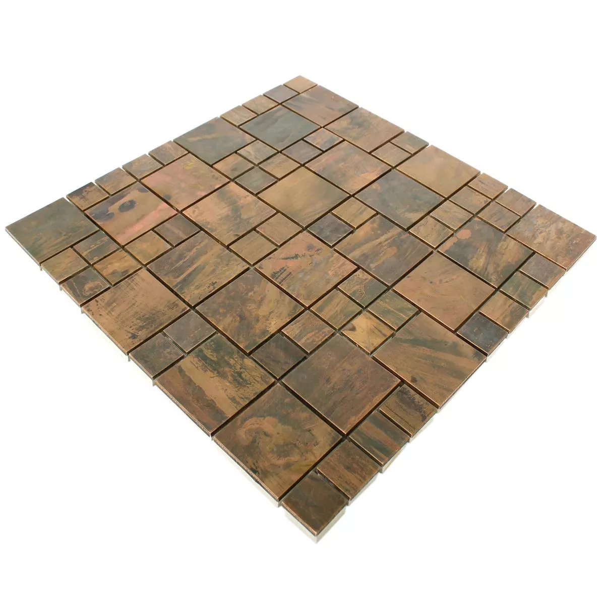 Metall Kupfer Mosaikfliesen Myron Kombi