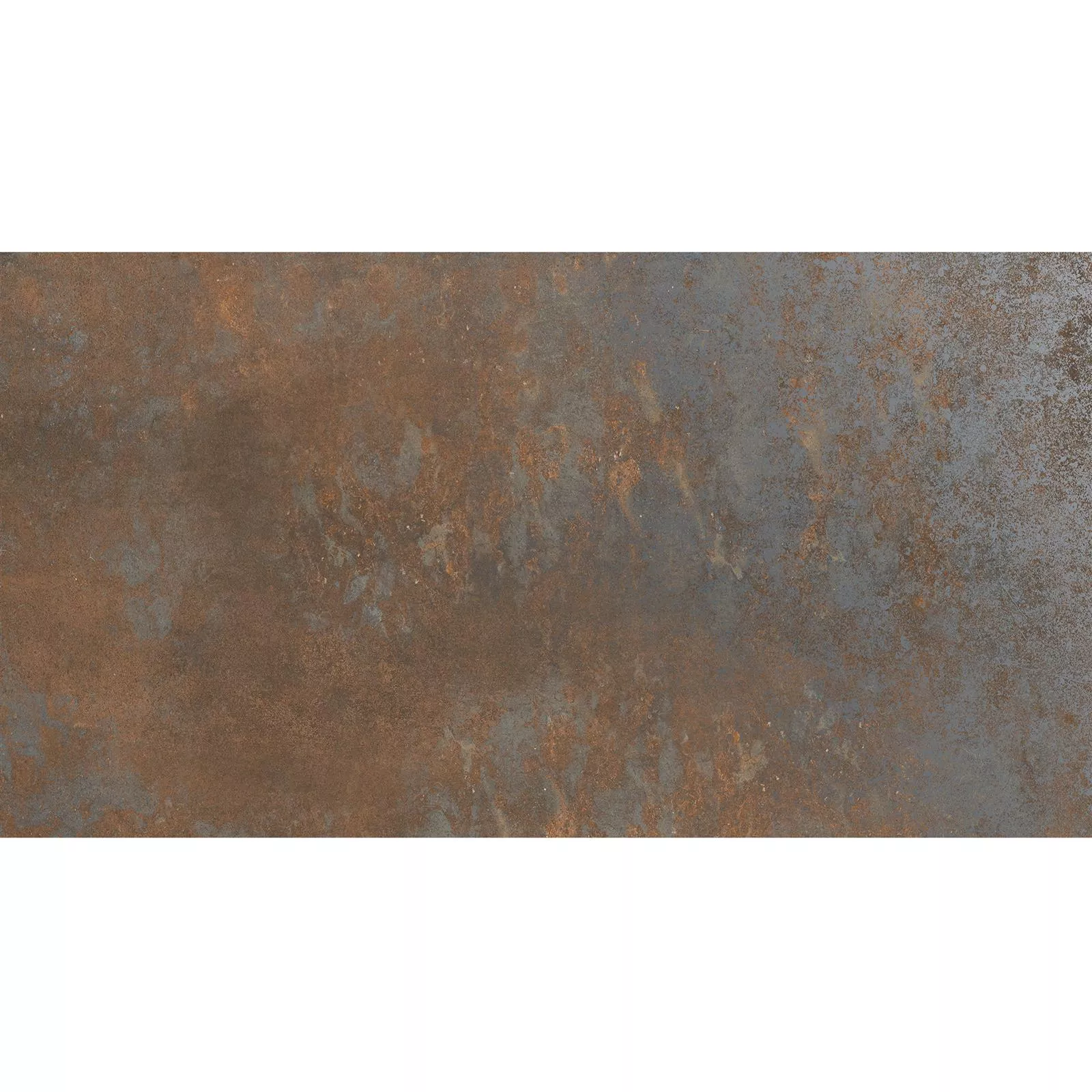 Muster Bodenfliesen Sierra Metalloptik Rust R10/B 30x60cm