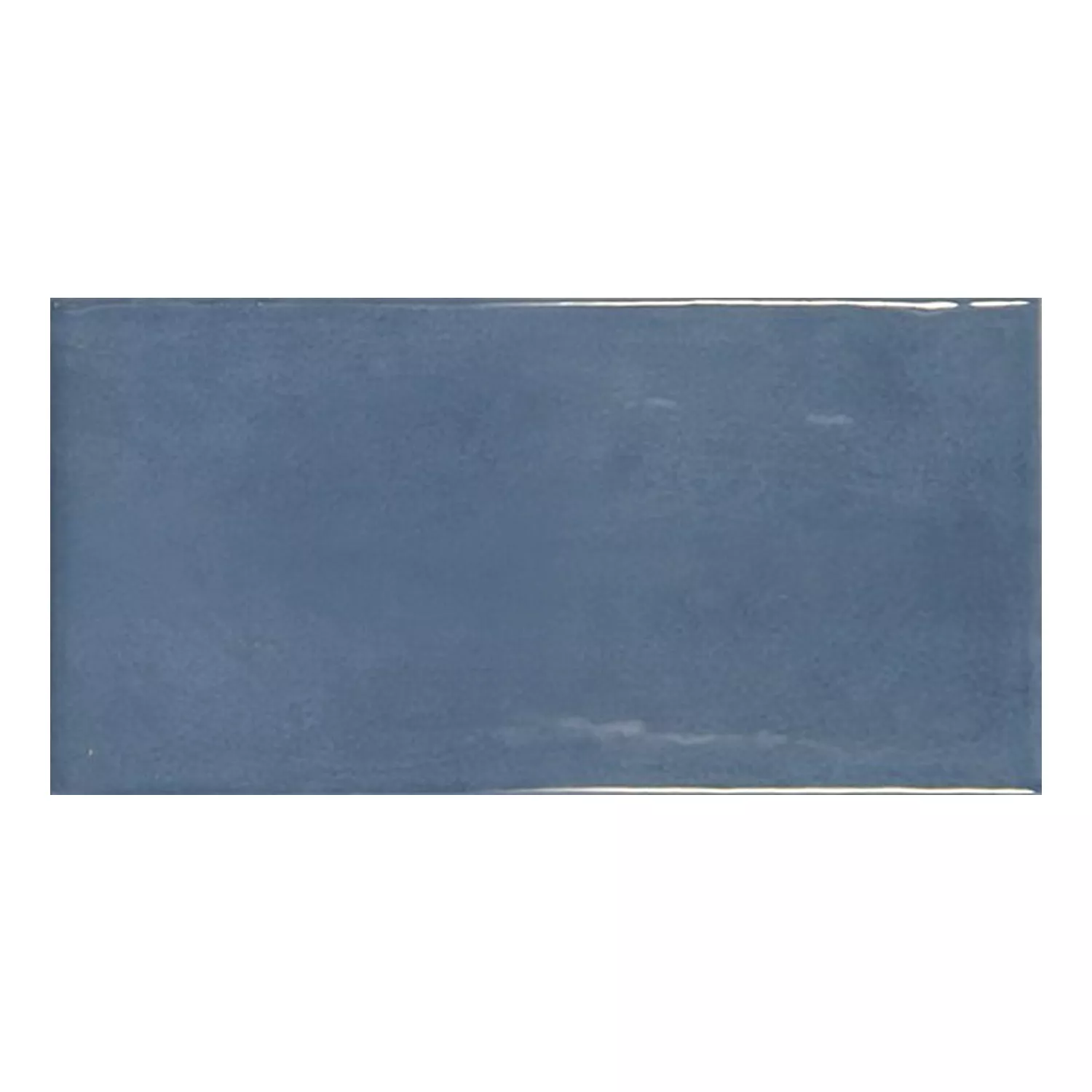 Celaya Blau Glänzend Rustikal 7,5x15 cm Tourmaline