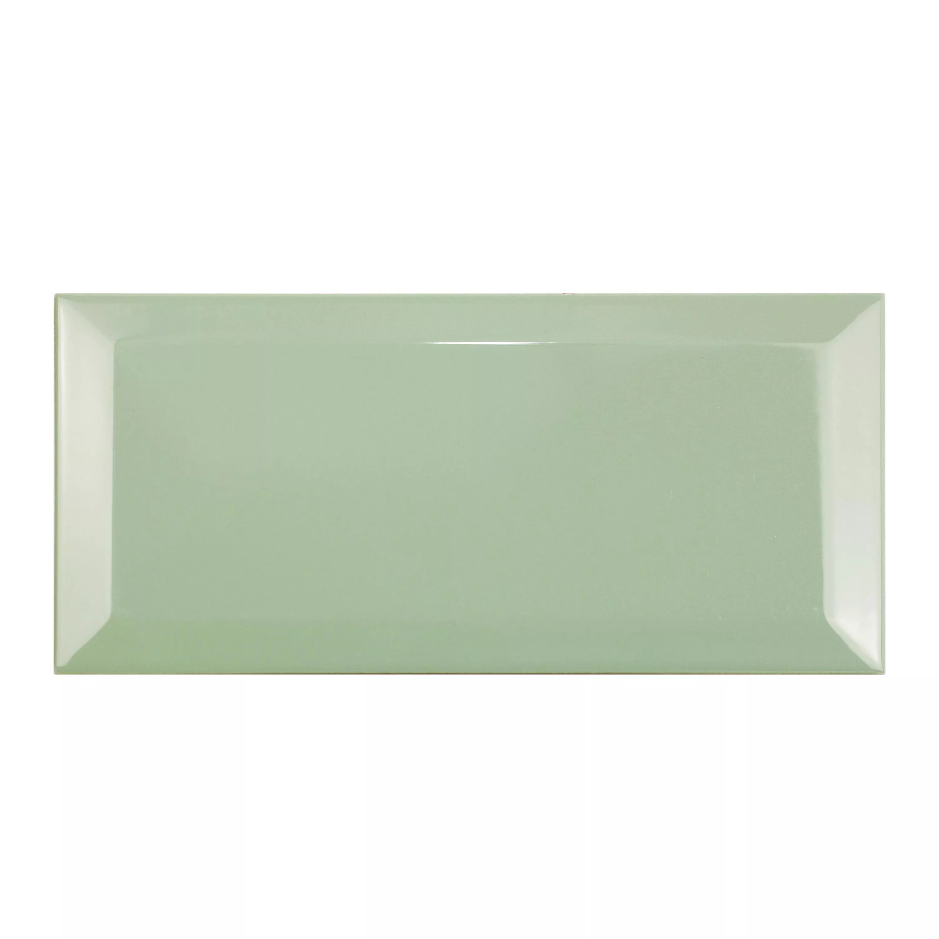 Metro Wandfliesen Brasilia Facette 7,5x15x0,7cm Verde Metro Wandfliesen Brasilia Facette 7,5x15x0,7cm Verde
