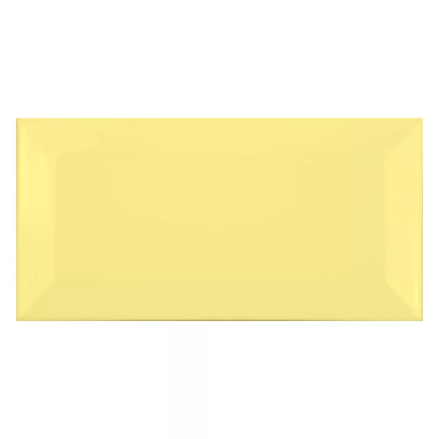 Metrofliese Gelb Matt 7,5x15 cm Facette Pitcox Amarillo