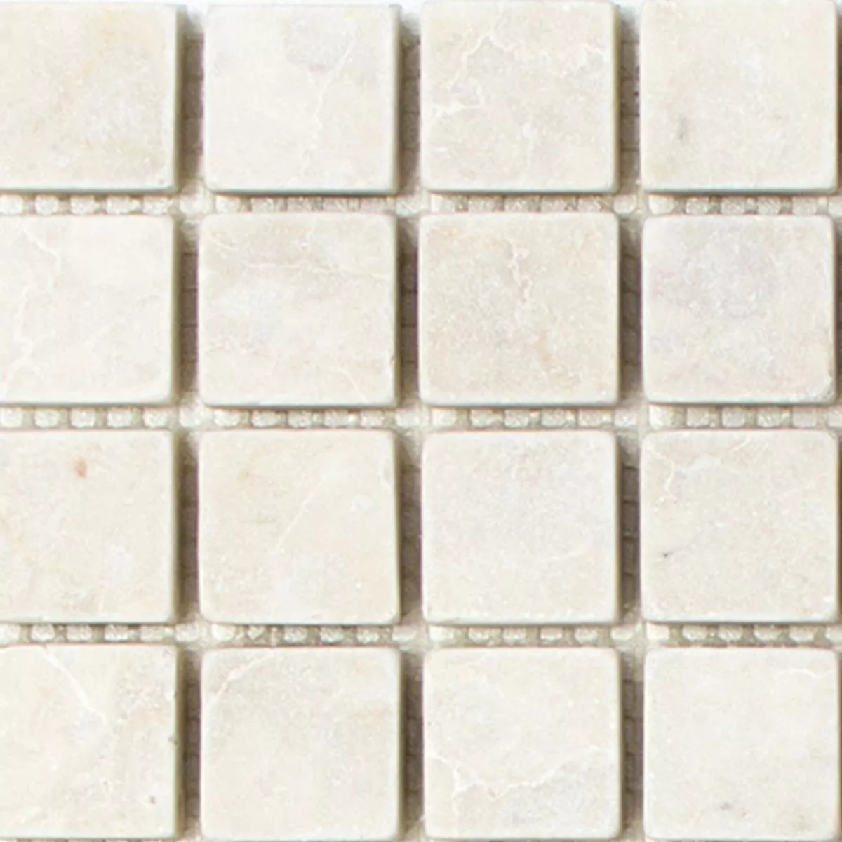 Muster von Mosaikfliesen Marmor Afyon Beige 23