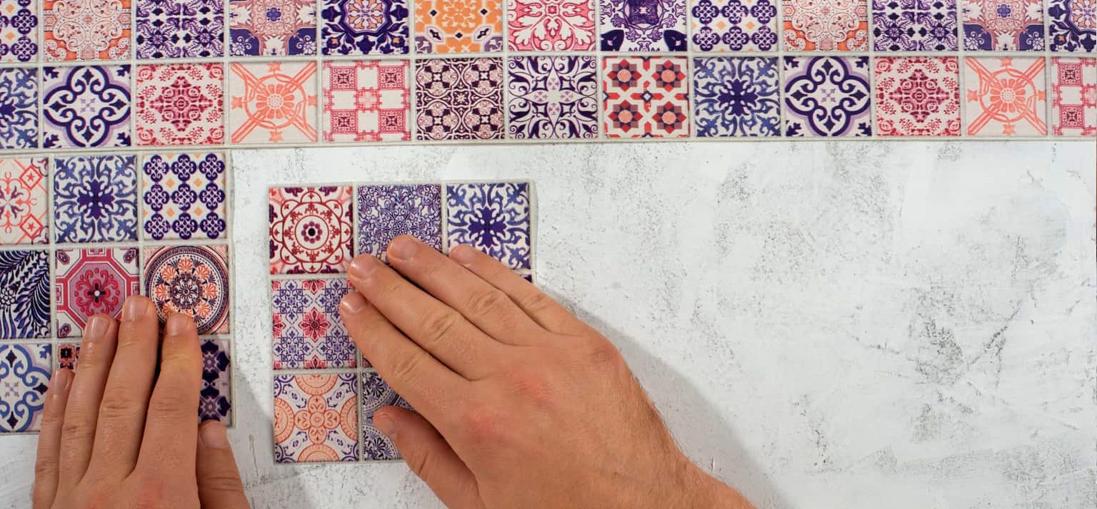 Mosaikfliesen verlegen Mosaikfliesen verlegen