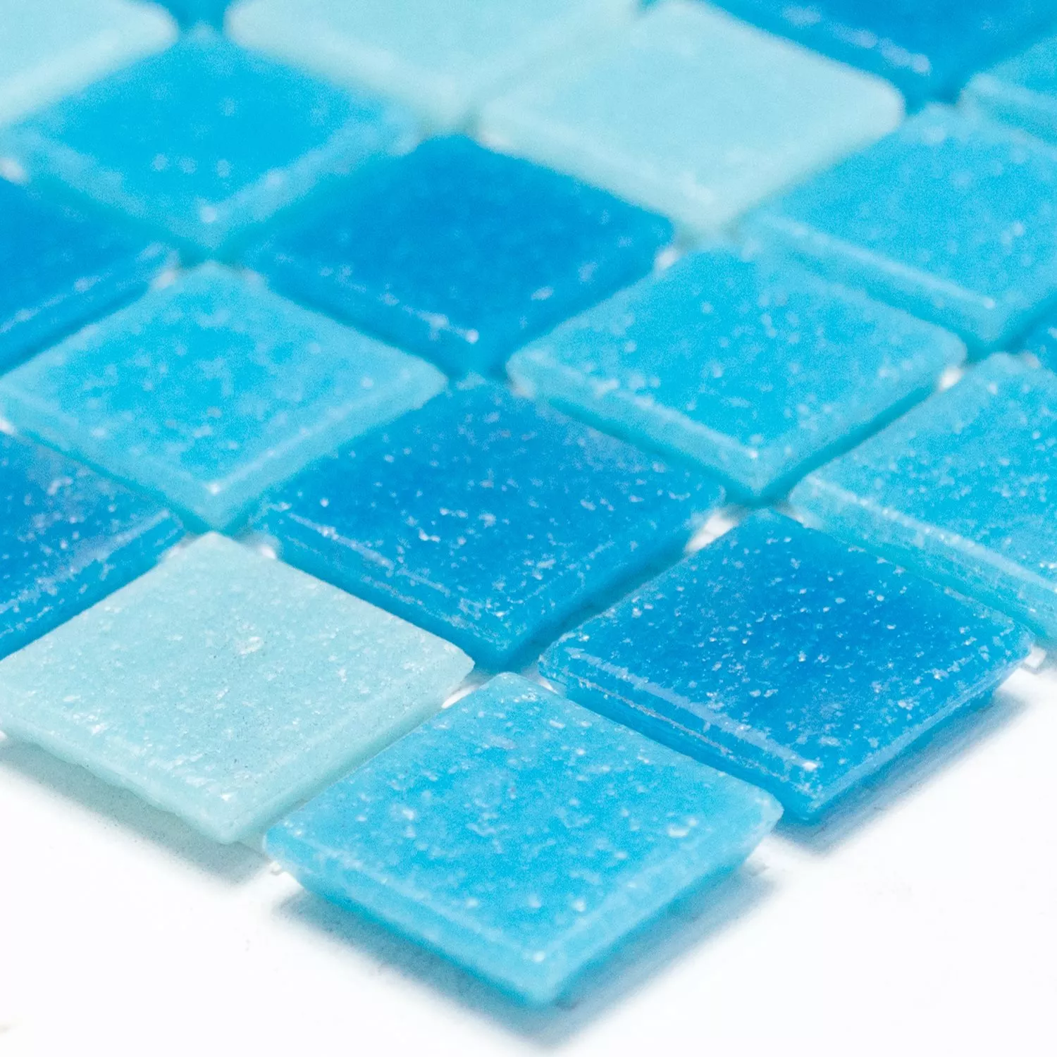 Glas Pool Schwimmbad Mosaik Fliesen Trojan Blau Mix Glas Pool Schwimmbad Mosaik Fliesen Trojan Blau Mix