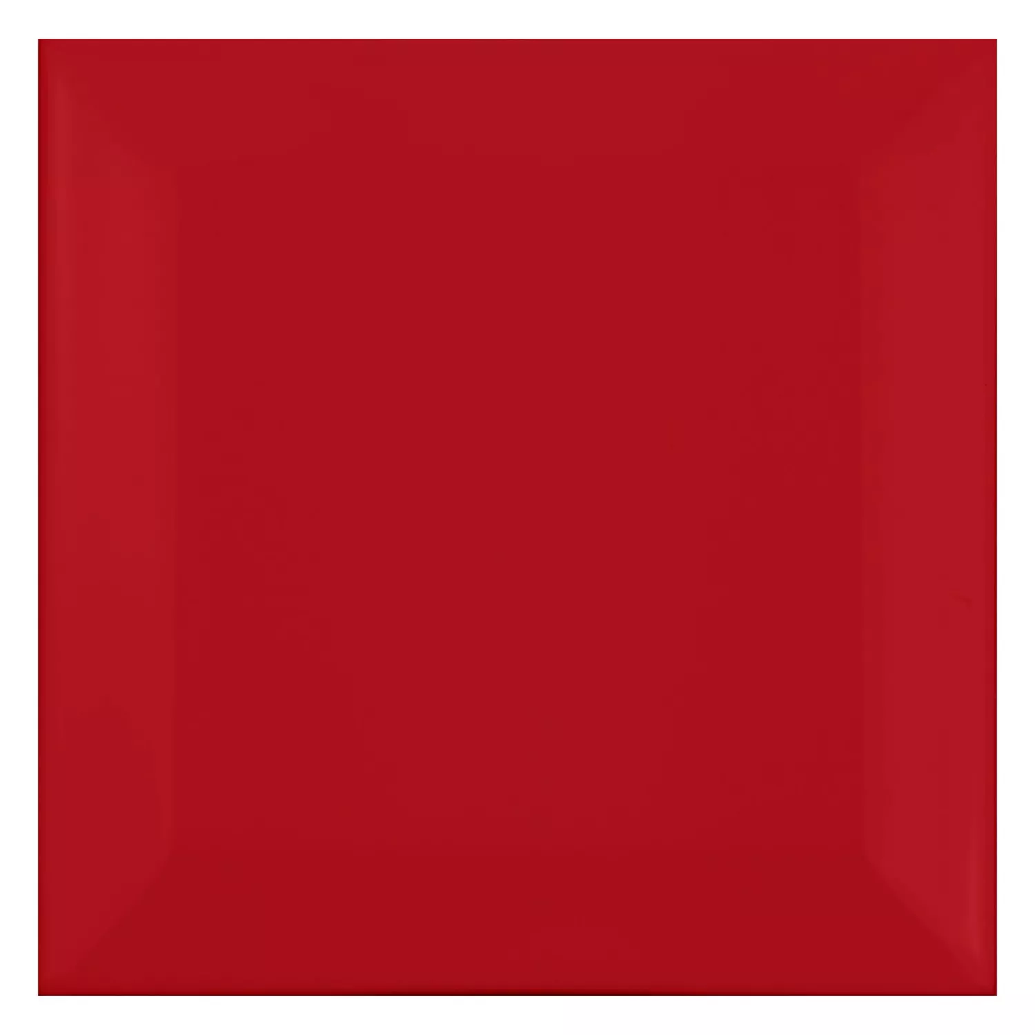 Metrofliese Rot Matt 10x10 cm Facette Catarina Fuego