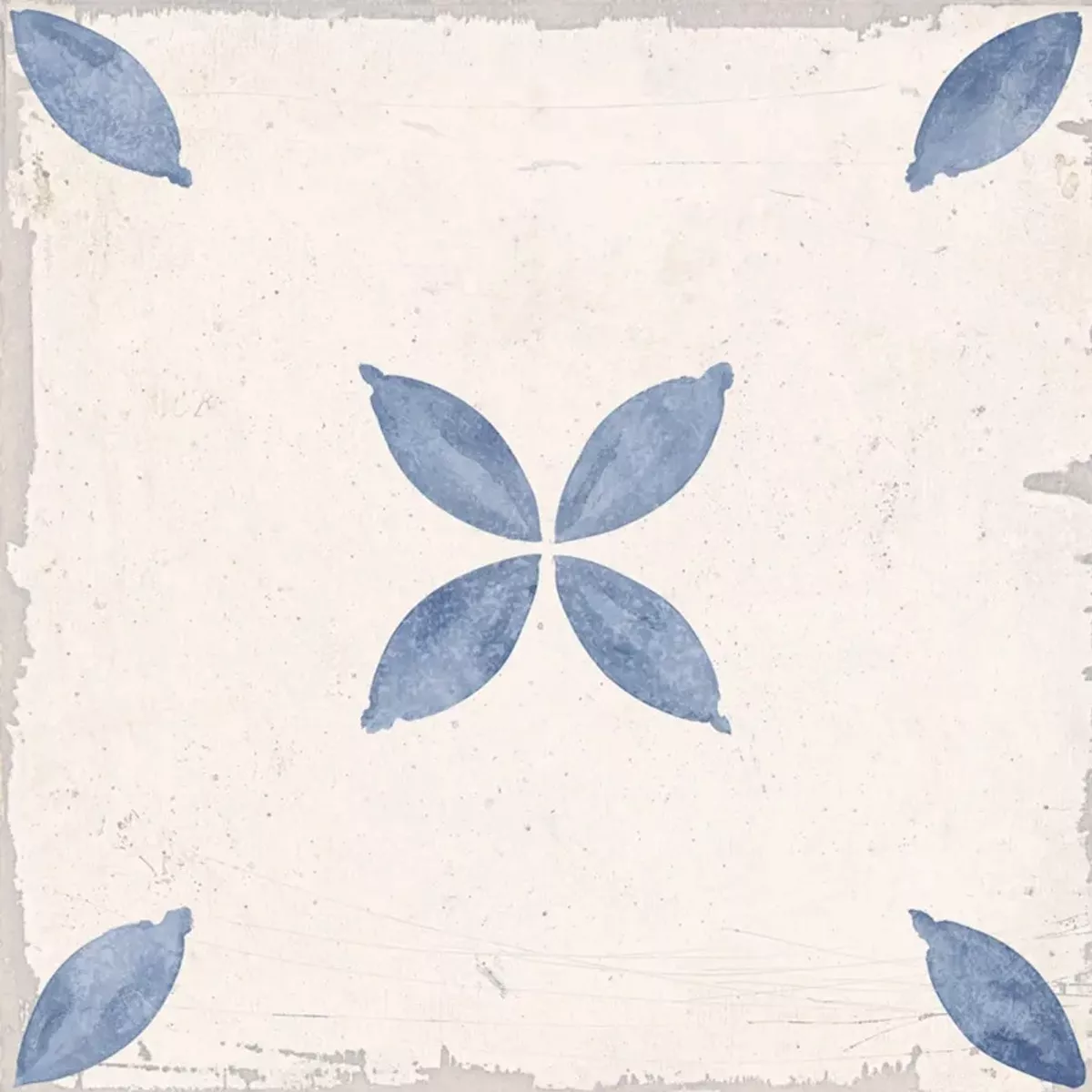 Pelin Blau Creme 25x25 cm