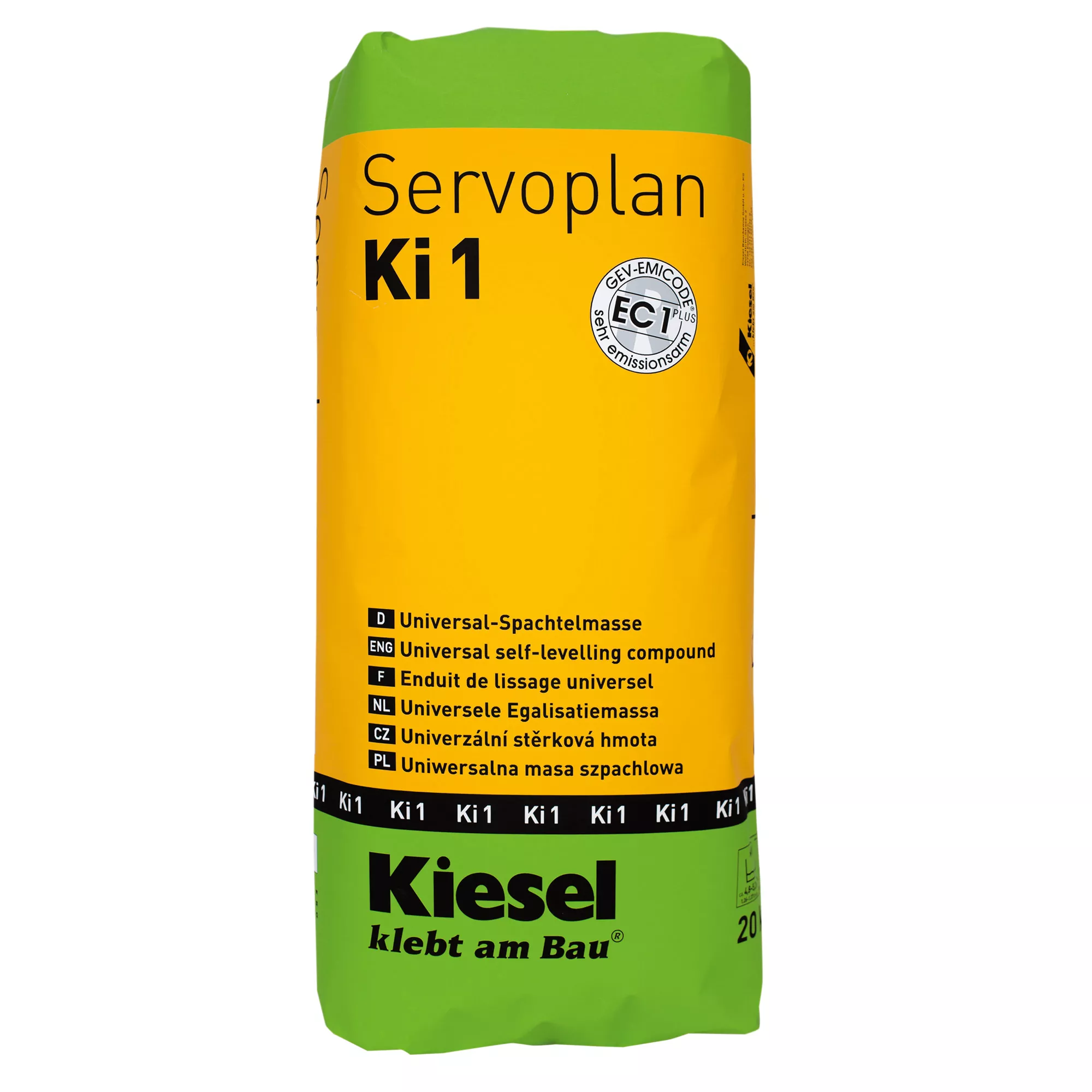 Kiesel Servoplan Ki 1 - schnell trocknende Universal Spachtelmasse (20KG) Kiesel Servoplan Ki 1 - schnell trocknende Universal Spachtelmasse (20KG)