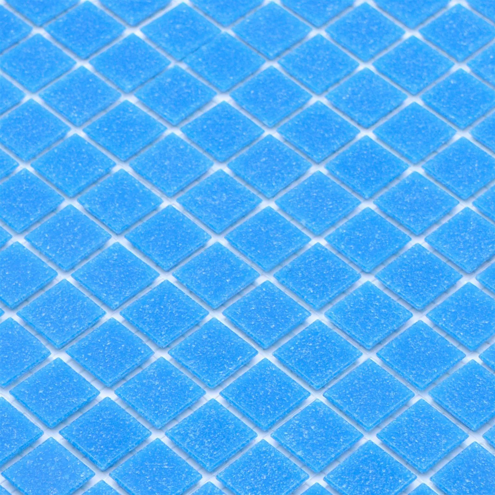 Schwimmbad Pool Mosaik North Sea Blau Uni