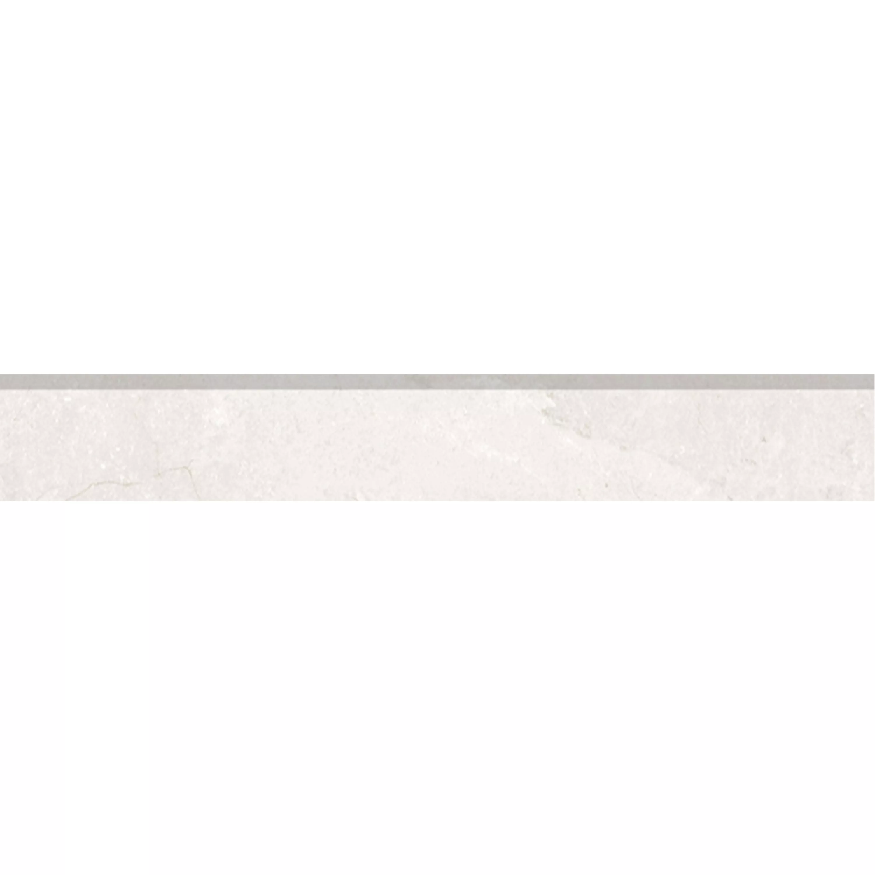 Bodenfliesen Pangea Marmoroptik Matt Elfenbein Sockel 7x120cm