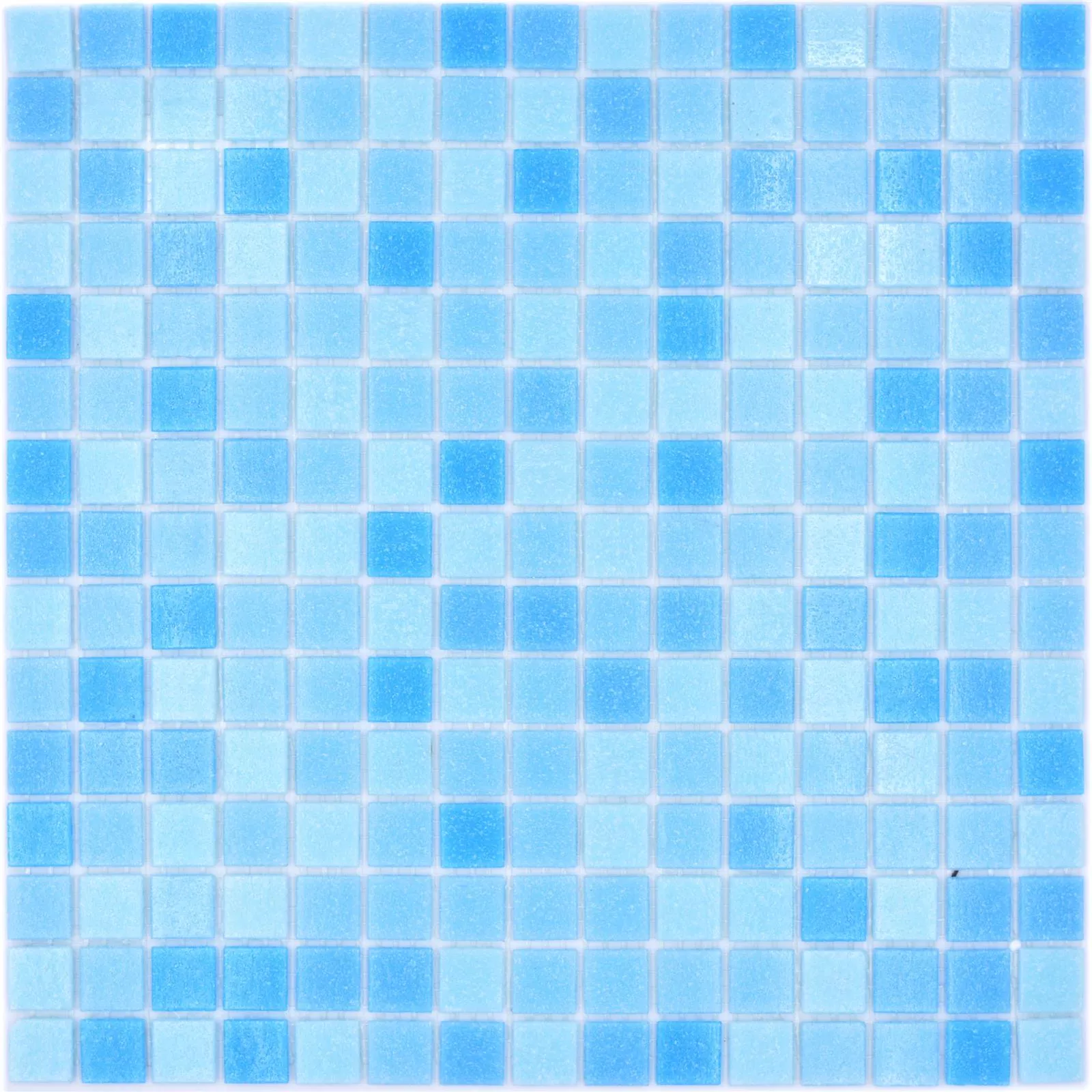 Muster von Schwimmbad Pool Mosaik North Sea Hellblau Mix