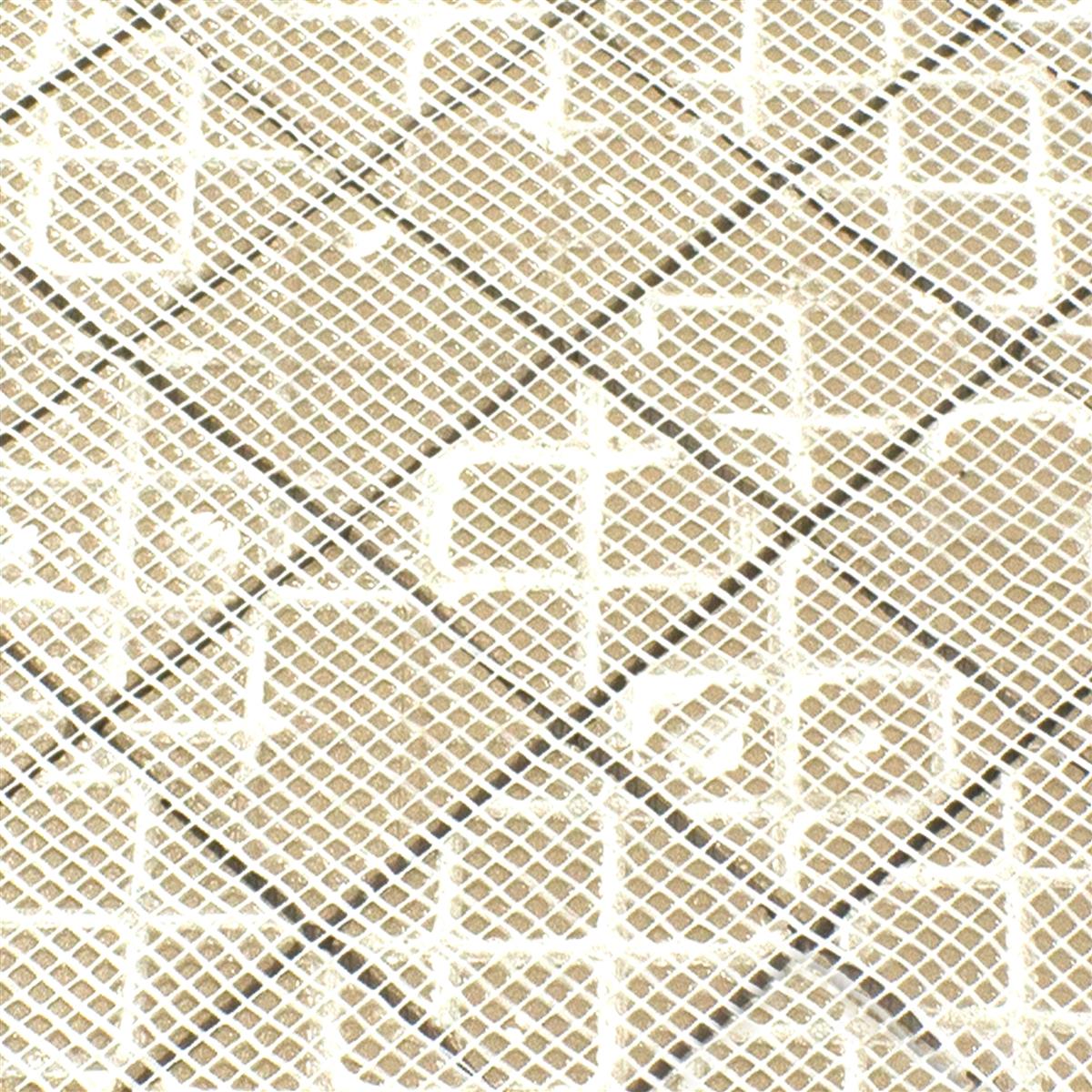 Keramik Mosaikfliese Ibiza Steinoptik Grau