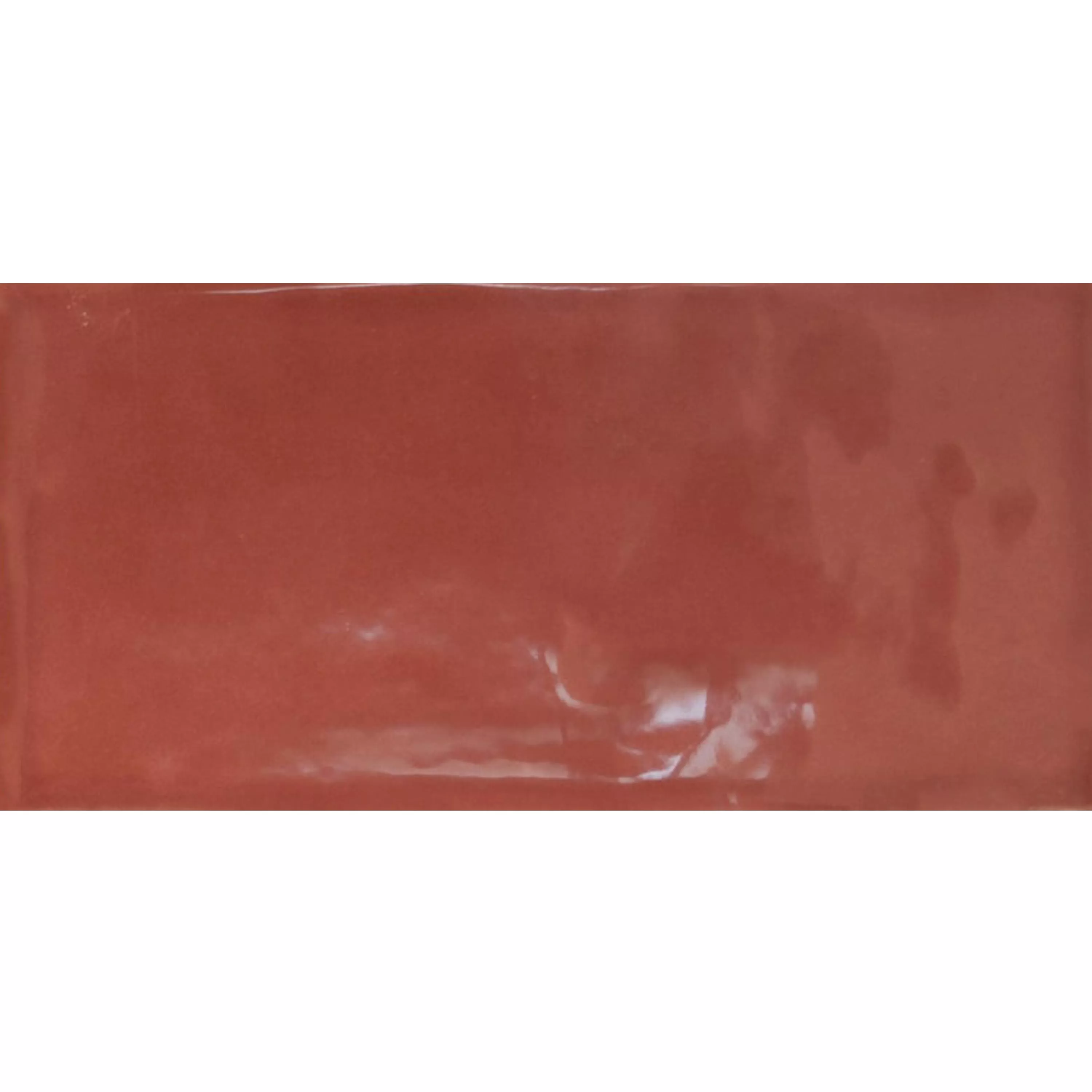 Wandfliesen Mogadischu 7,5x15cm Rot Glänzend Wandfliesen Mogadischu 7,5x15cm Rot Glänzend