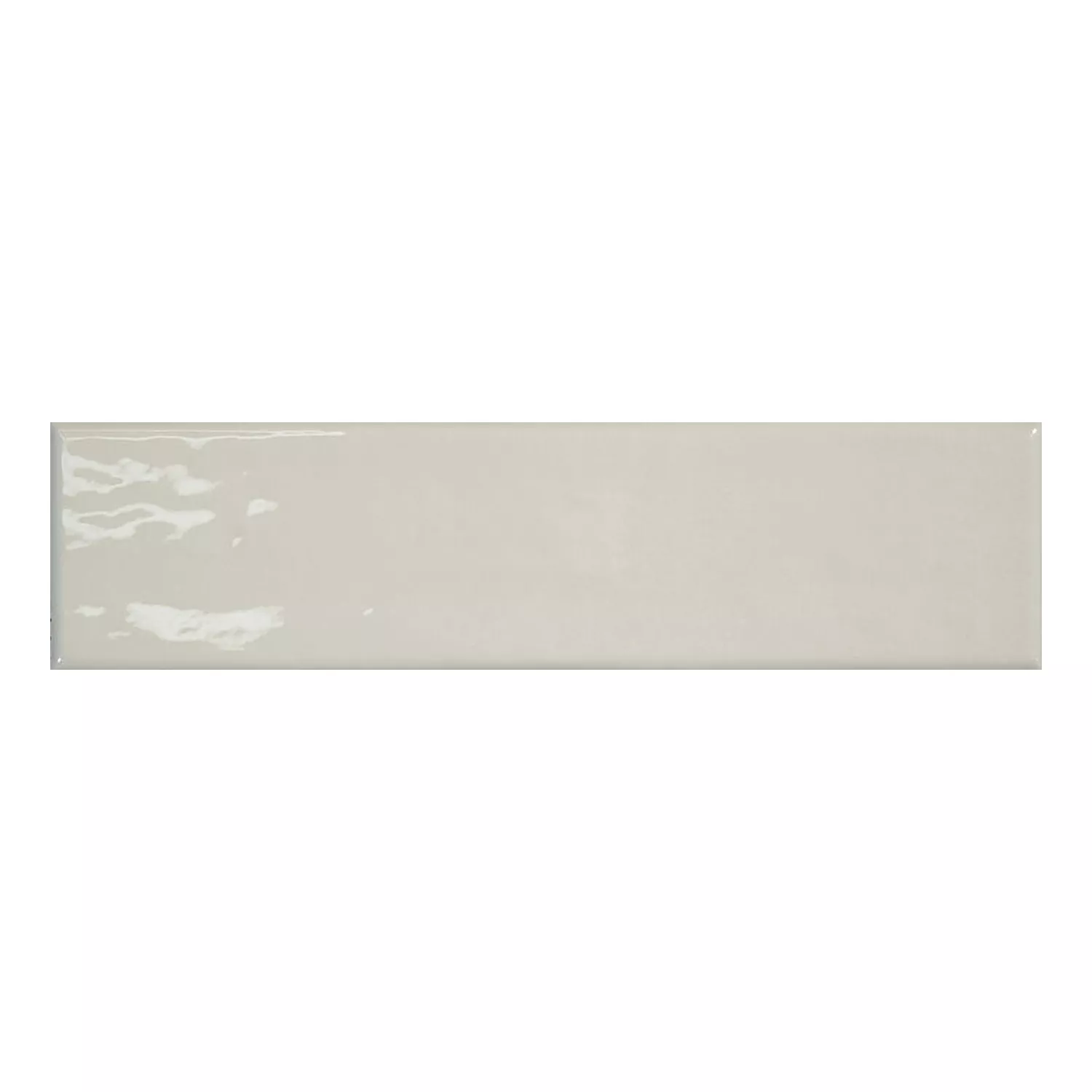 Capena Grau Glänzend Rustikal 7,5x30 cm Artic Grey