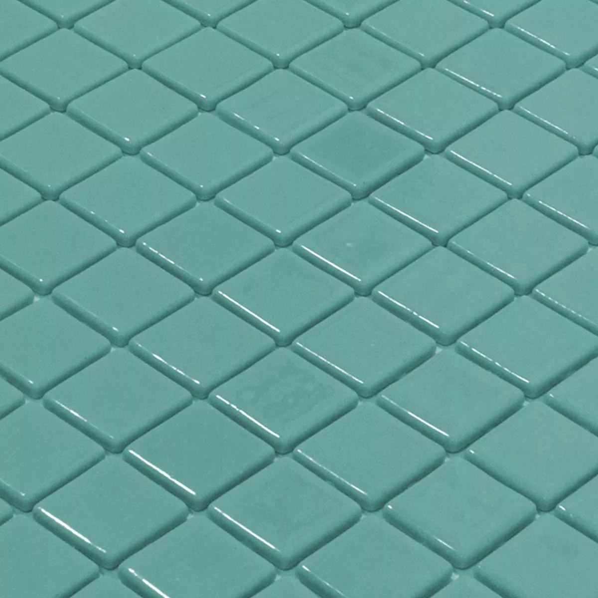 Glas Schwimmbad Pool Mosaik Venetia Grün Blau