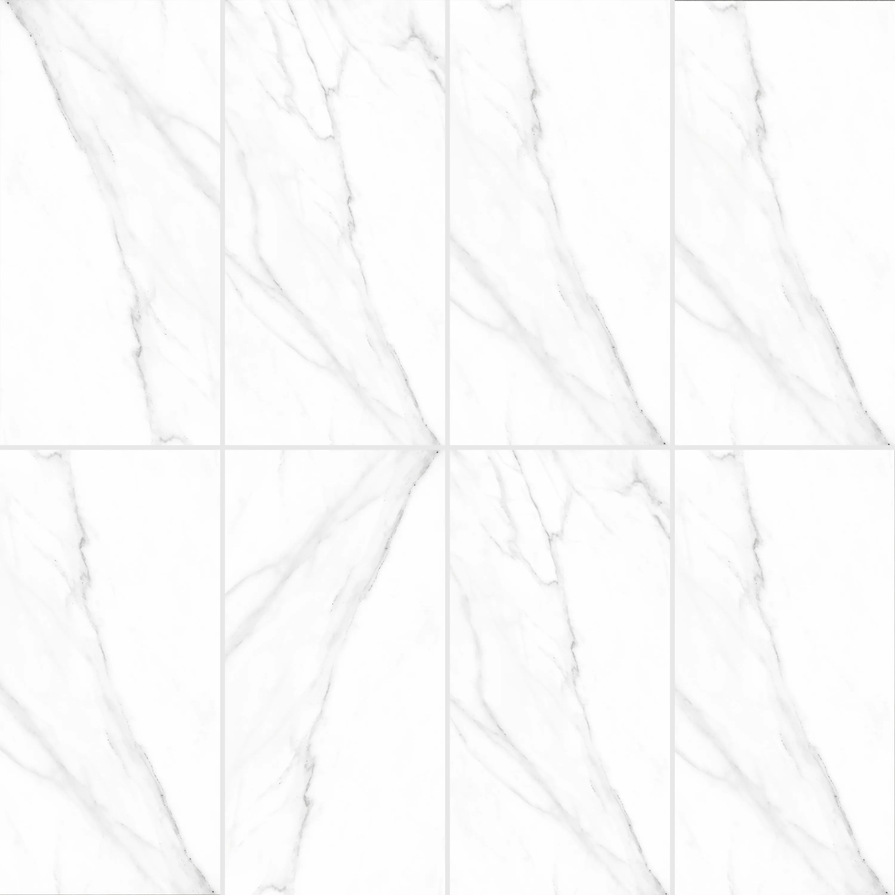 Bodenfliesen Arcadia Marmoroptik Matt Weiß 30x60cm